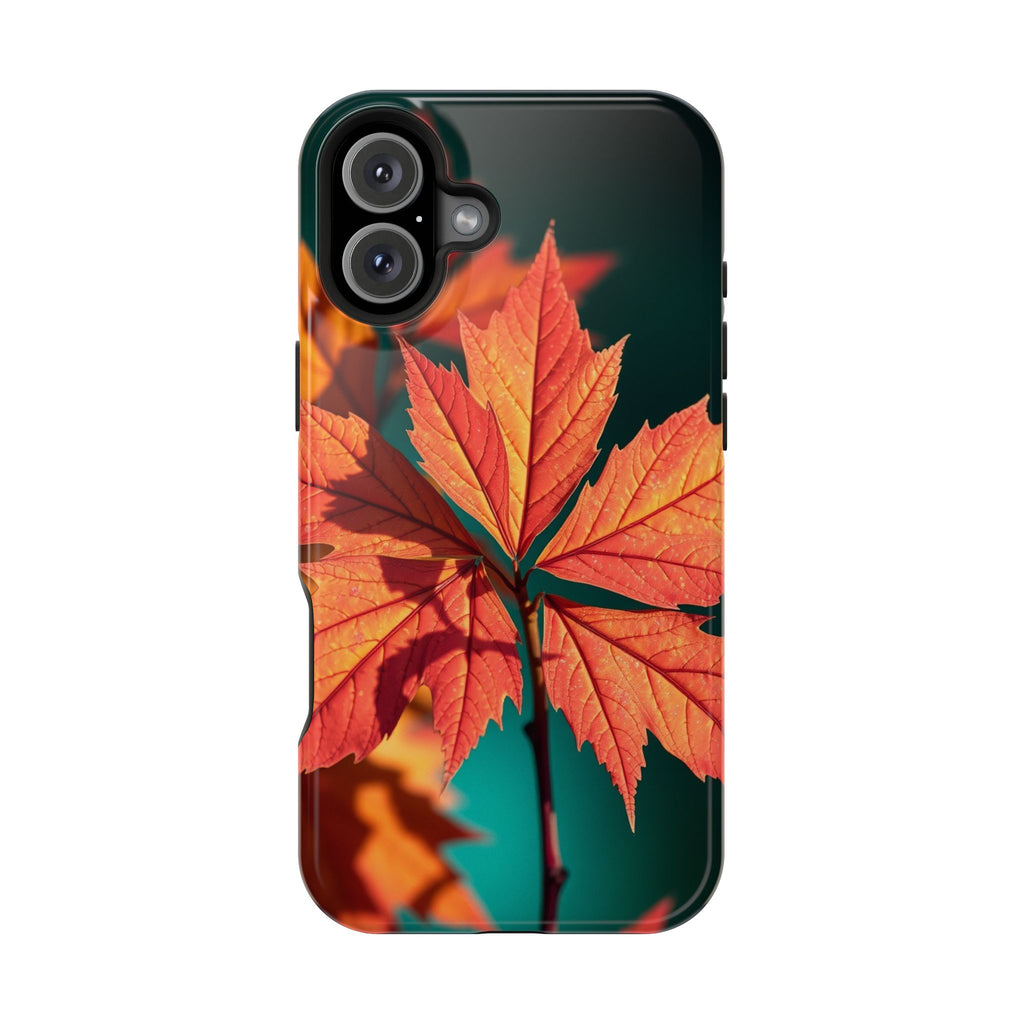 iPhone Autumn Maple Electric Art 15 Slim Everyday Designer Case · iPhone Case