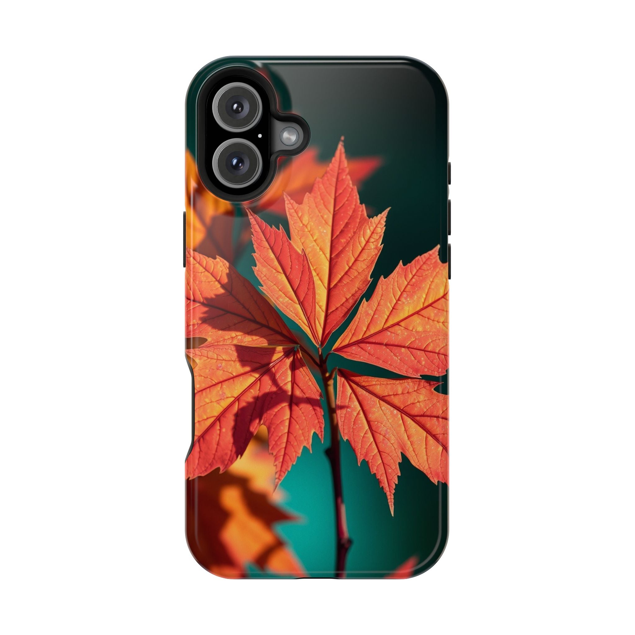 iPhone Autumn Maple Electric Art 15 Slim Everyday Designer Case · iPhone Case