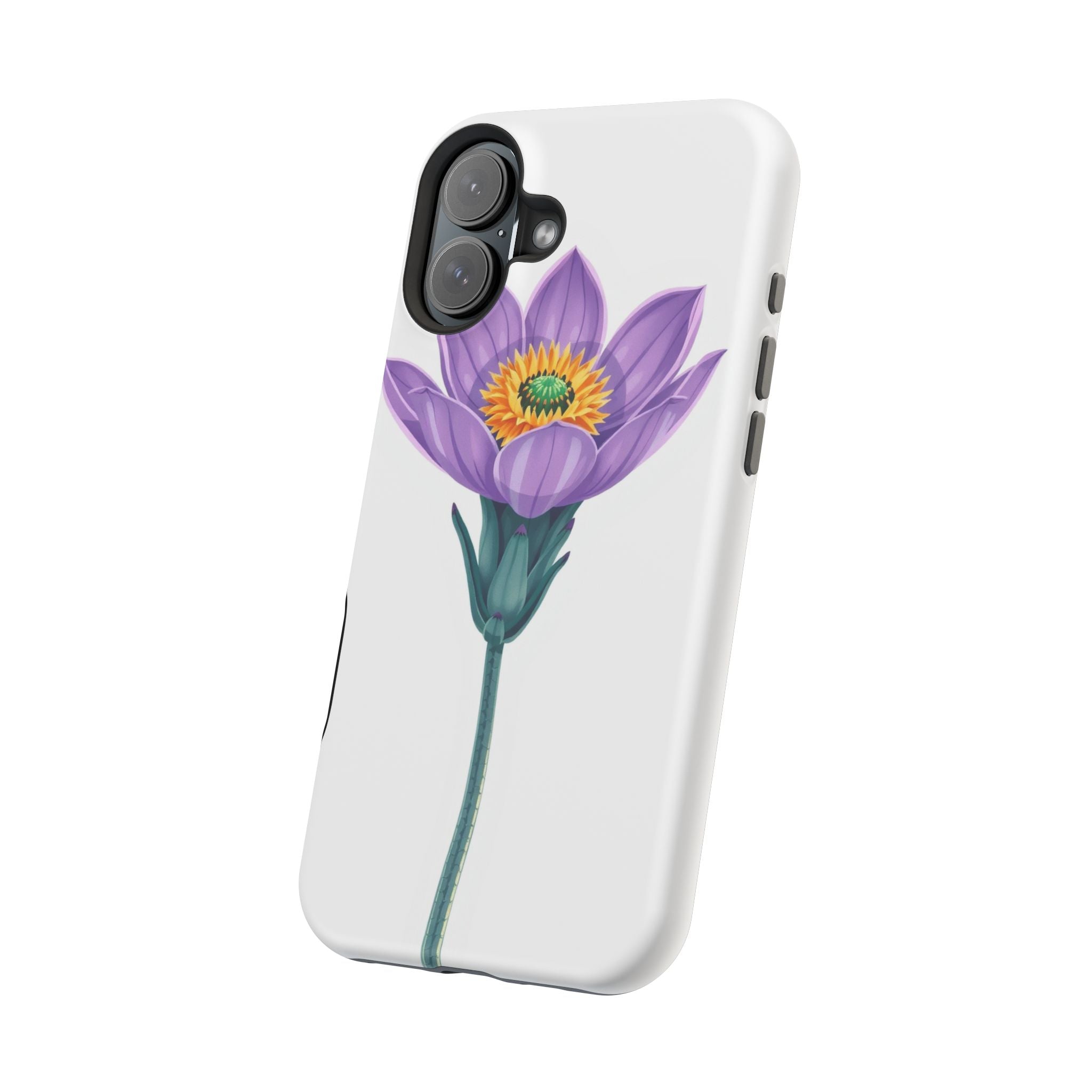 iPhone Indigo And Violet Desert Flower Slim Everyday Designer Case · iPhone Case