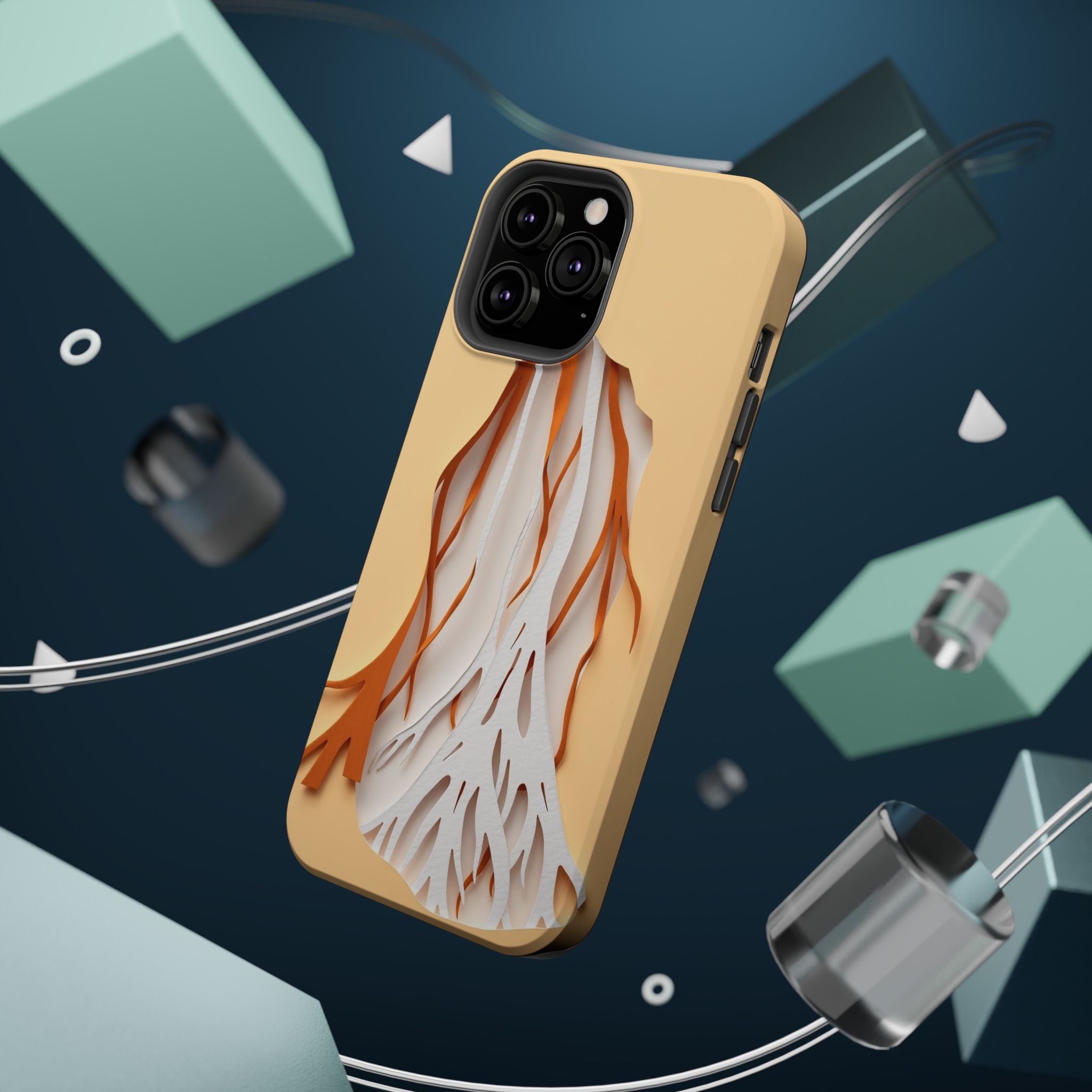 iPhone Mangrove Roots Paper Cut Art Slim Everyday Designer Case · iPhone Case