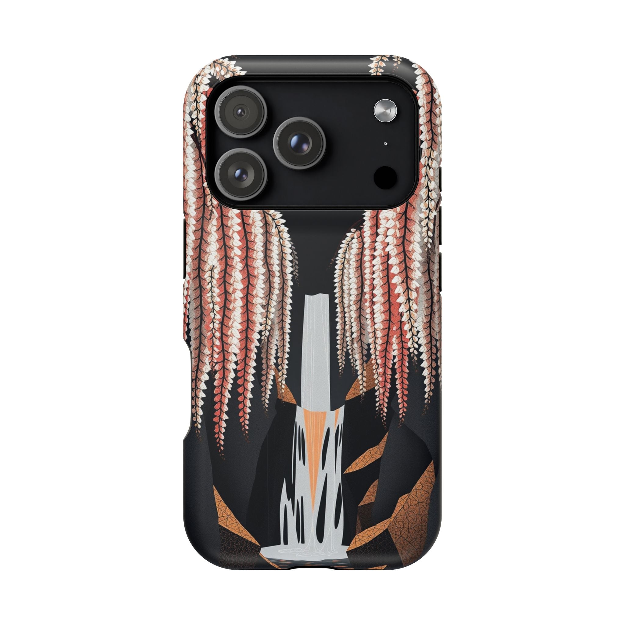 iPhone Earthy Wisteria Cascade Design Slim Everyday iPhone 10 Designer · iPhone