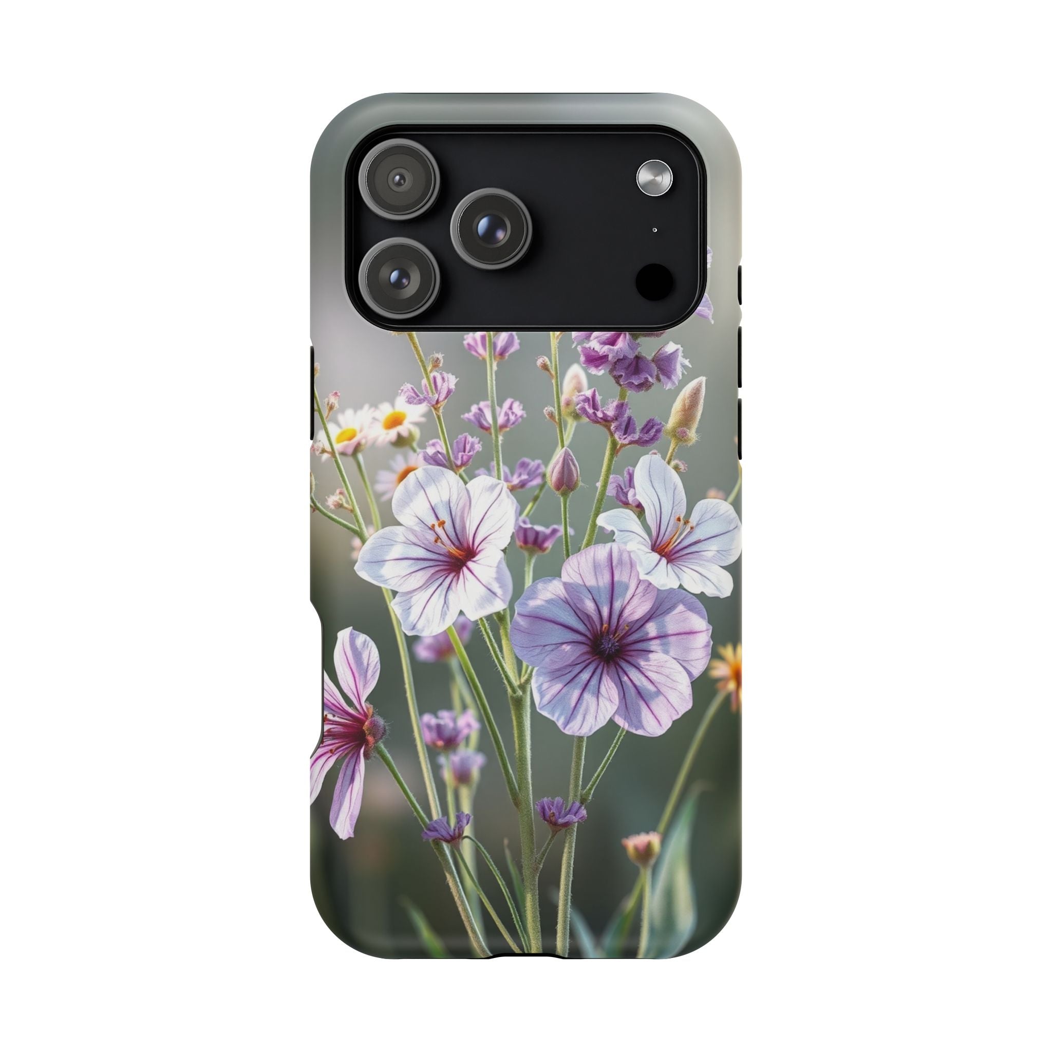iPhone Wildflower Bunch Enchanted Art Slim Everyday Designer Case · iPhone Case