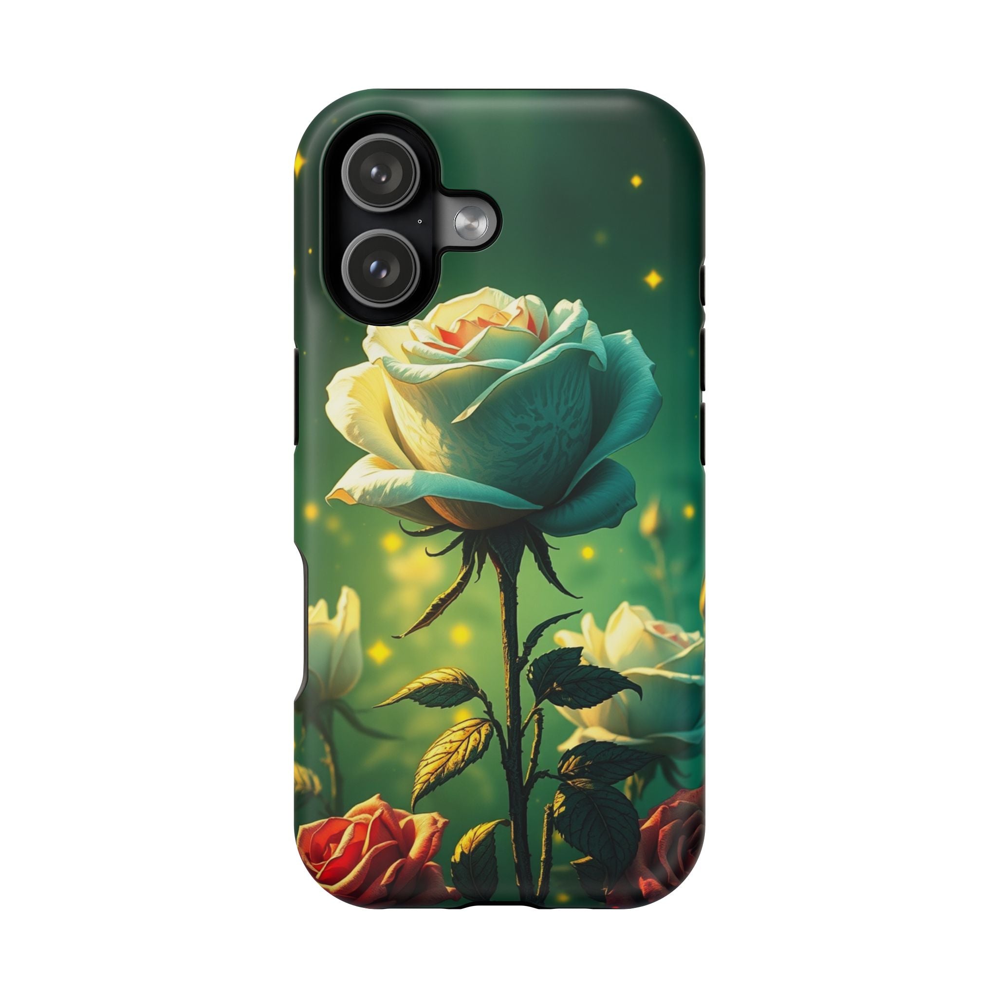 iPhone Earthy Rose Garden Design Bold Modern Everyday Snap Case · iPhone Case