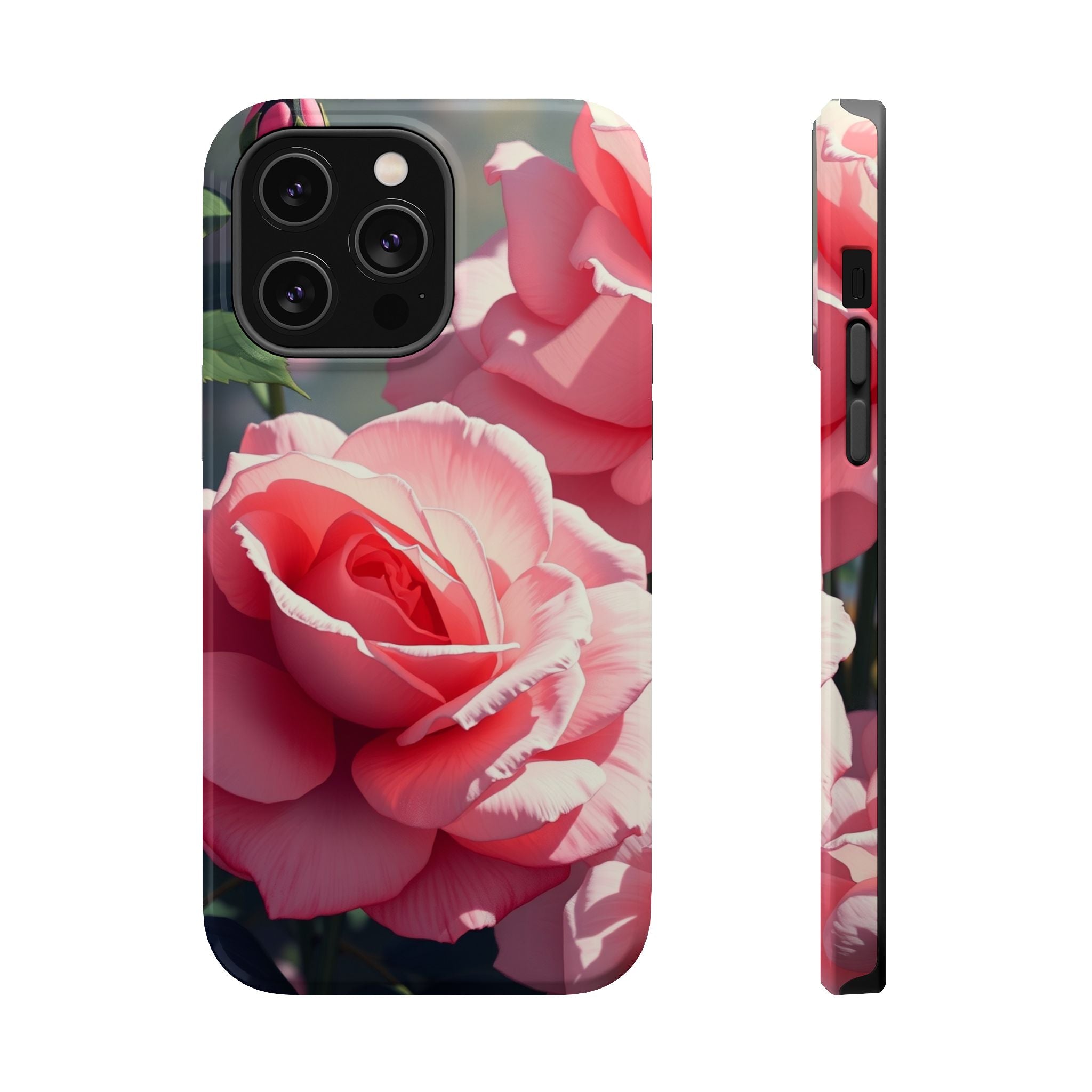 iPhone Serene Rose Garden Design Bold Modern Everyday Snap Case · iPhone Case