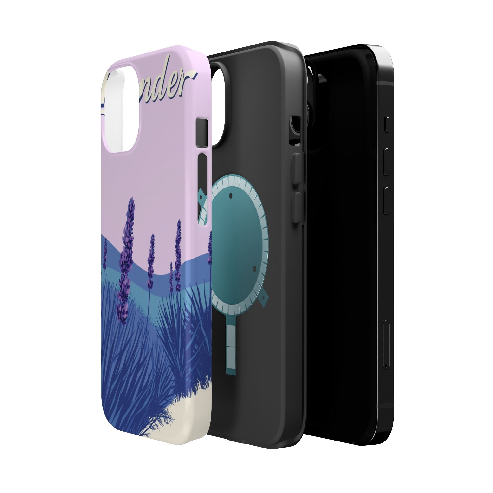 iPhone Lavender Haze Vintage Retro Poster Slim iPhone Everyday Designer · iPhone