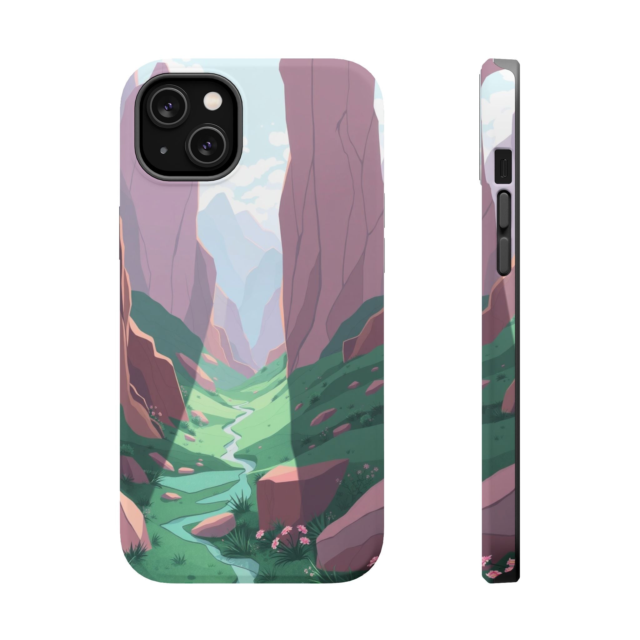iPhone Valley Floor Stained Glass Bold Modern Everyday Snap Case · iPhone Case