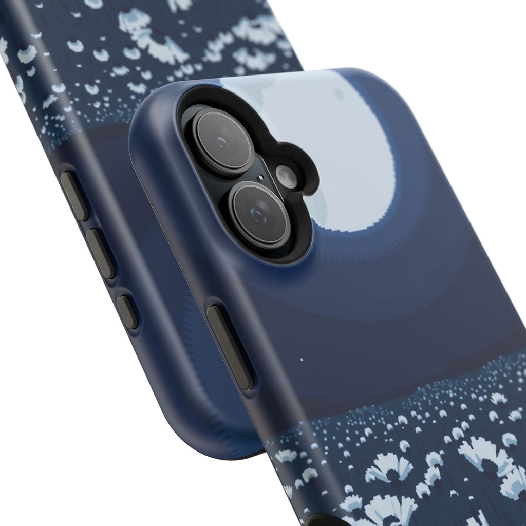 iPhone Poppy Field Pixel Art -Bit Bold Modern Everyday Snap Case · iPhone Case