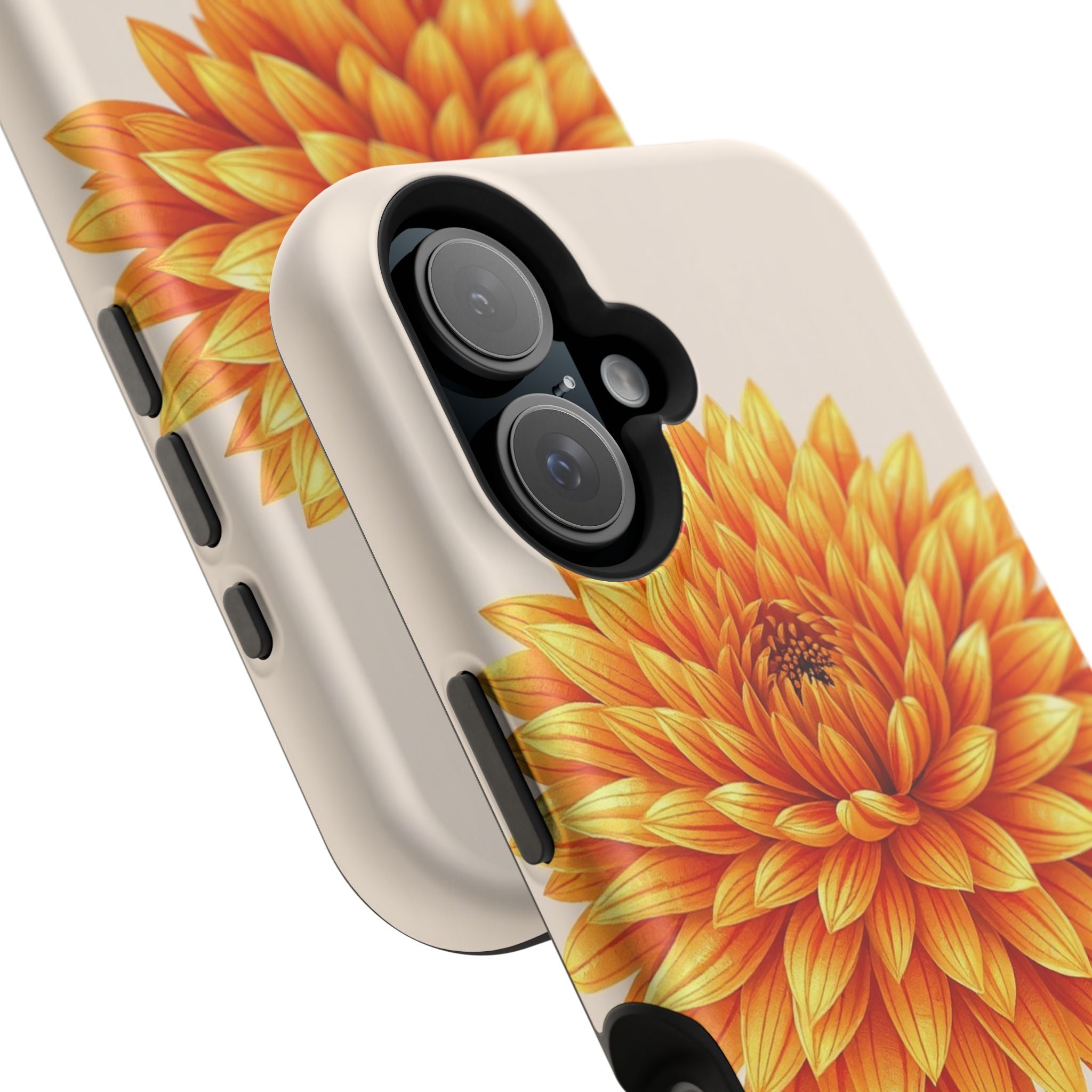 iPhone Chrysanthemum Classic Gold Foil Luxury Slim iPhone Everyday · iPhone Case