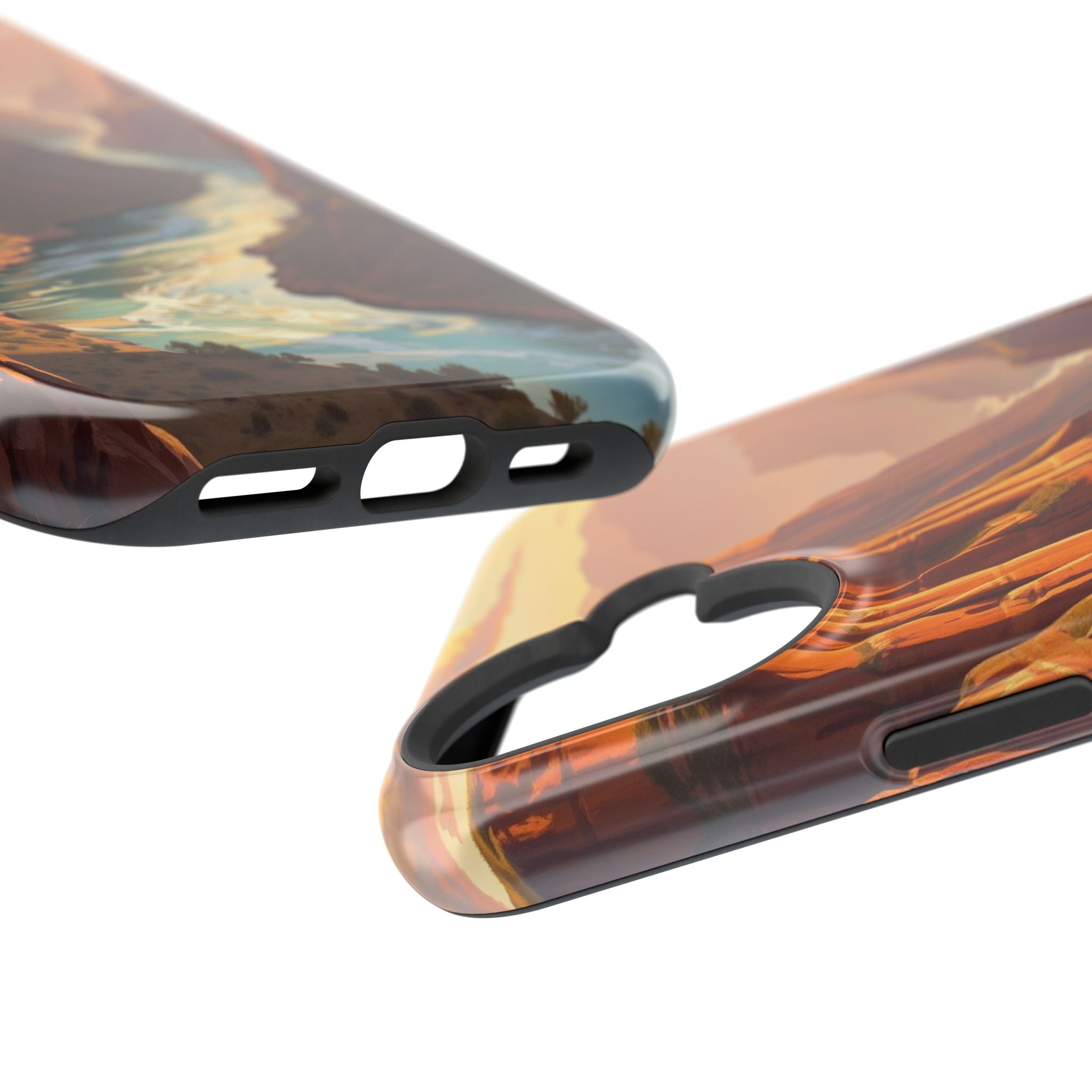 iPhone River Canyon Mystic Art Slim Everyday Designer Case · iPhone Case