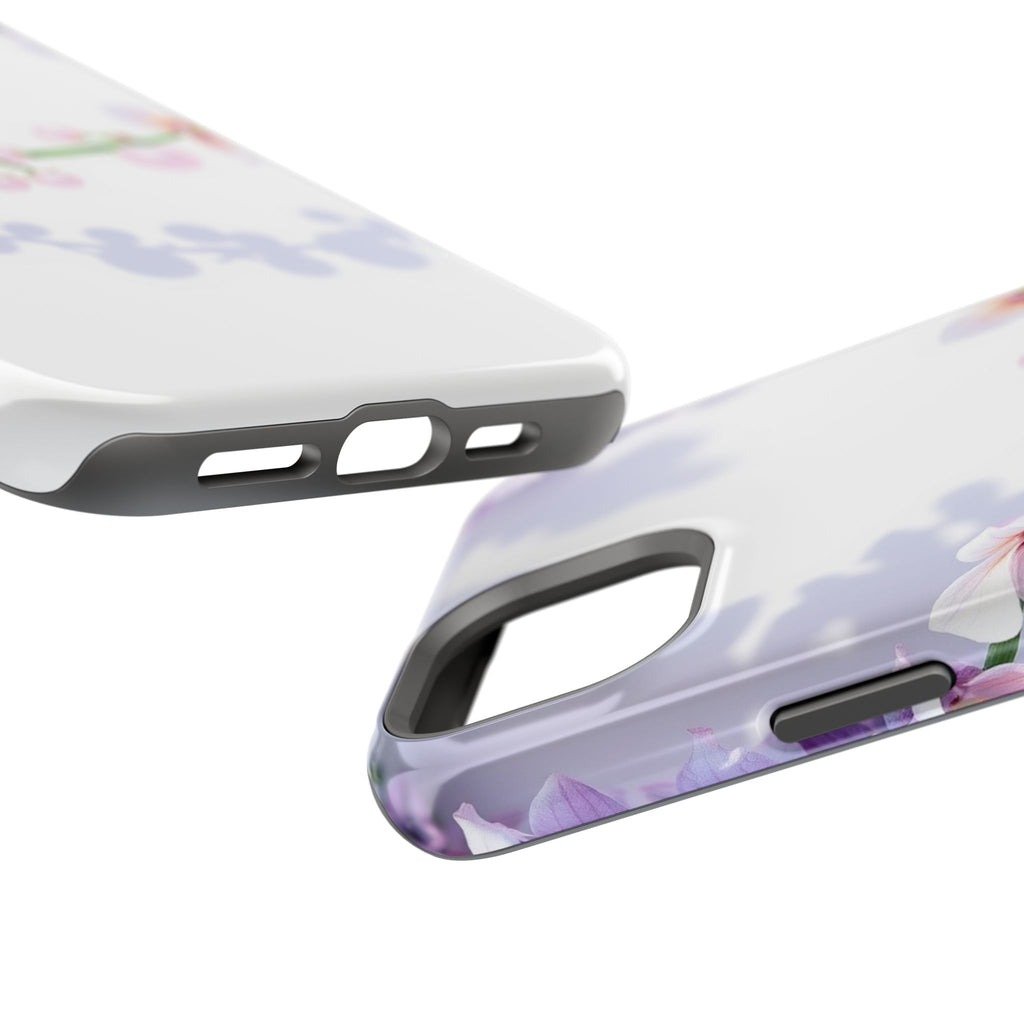 iPhone Vibrant Floral Crown Design Clean Minimal Snap Cas Slim Snap Case · iPhon