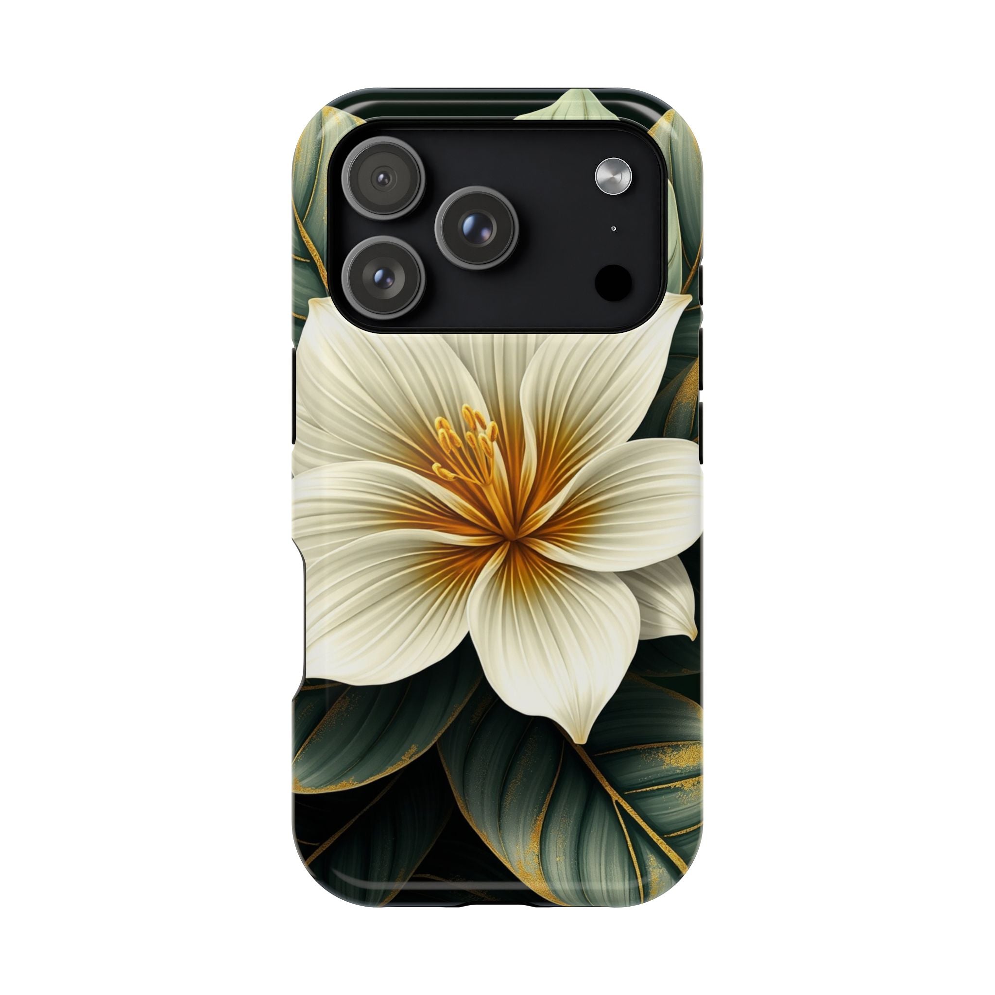 iPhone Radiant Tropical Bloom Design Slim Everyday Designer Case · iPhone Case