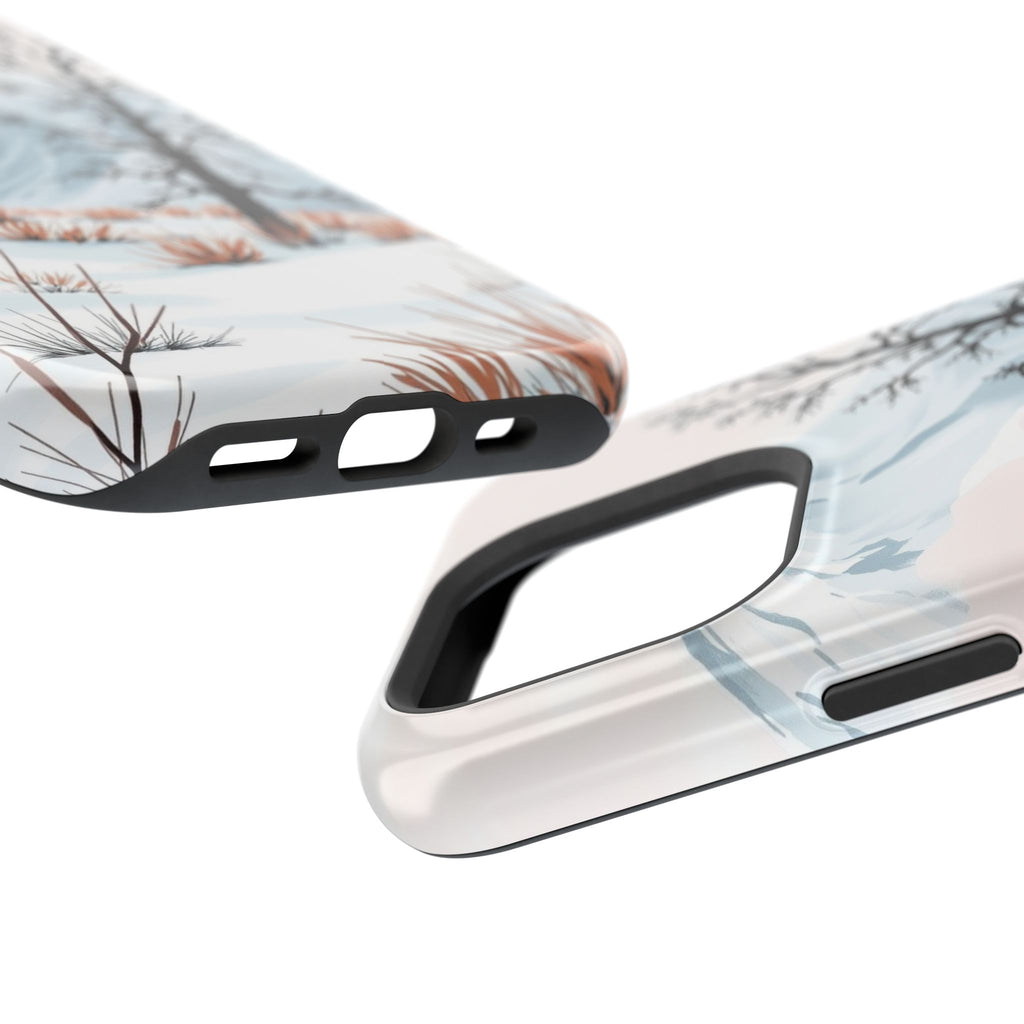 iPhone Radiant Arctic Tundra Design Slim Everyday Designer Case · iPhone Case