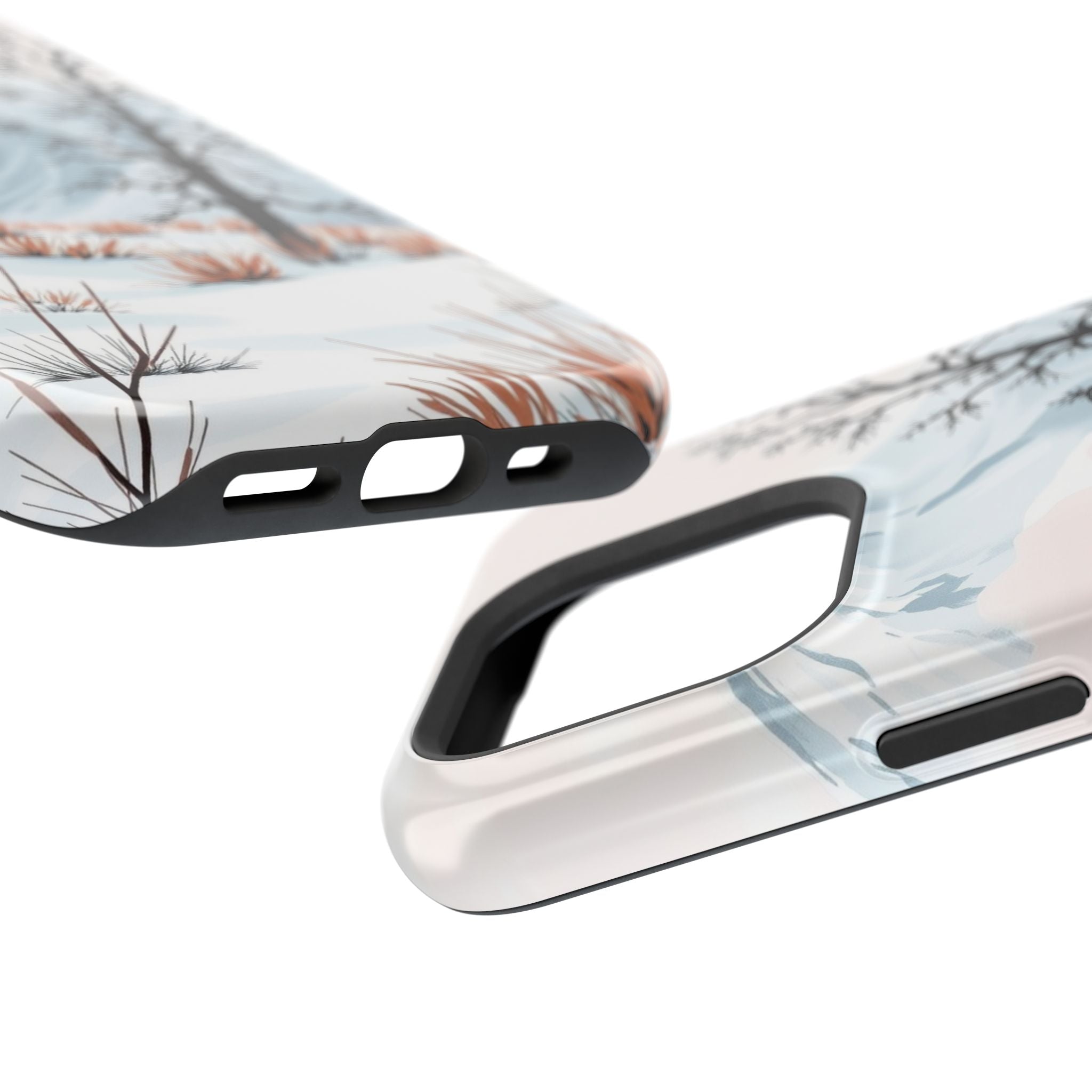 iPhone Radiant Arctic Tundra Design Slim Everyday Designer Case · iPhone Case