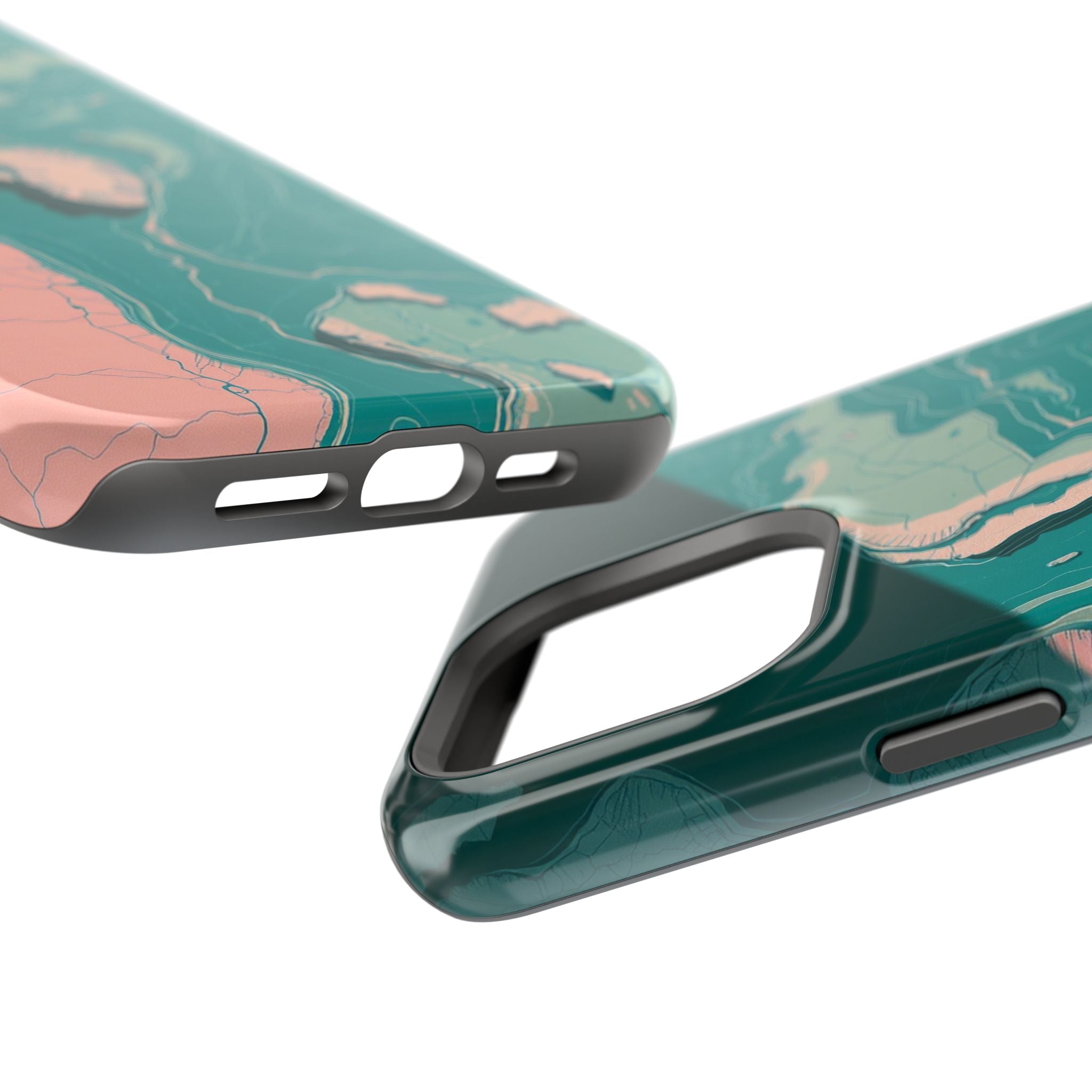 iPhone Earthy River Delta Aerial Design Slim Everyday iPhone 18 · iPhone Case