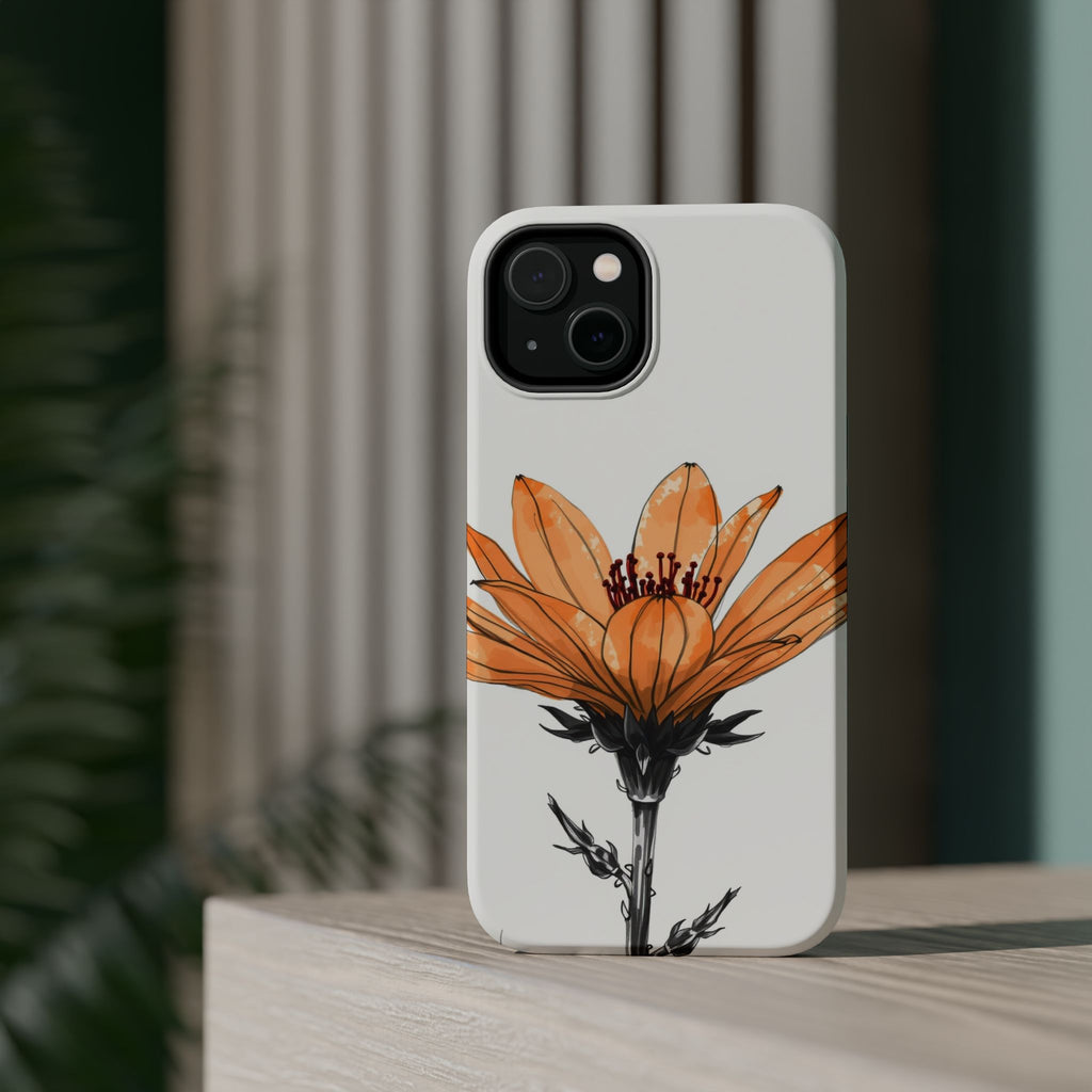 iPhone Earthy Desert Flower Design Bold Modern Everyday Snap Case · iPhone Case