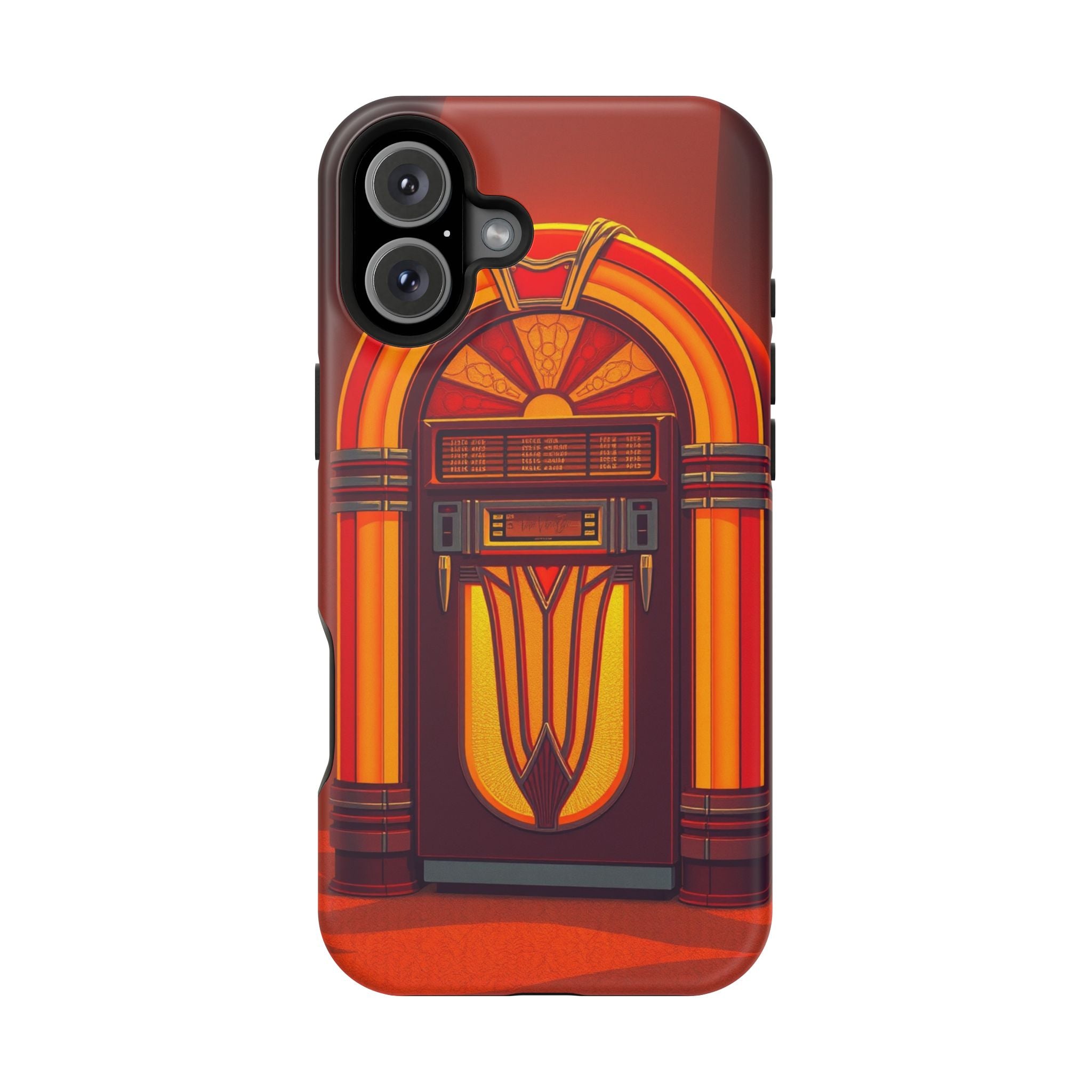 iPhone Jukebox Glow Pop Art Bold Bold Modern Everyday Snap Case · iPhone Case