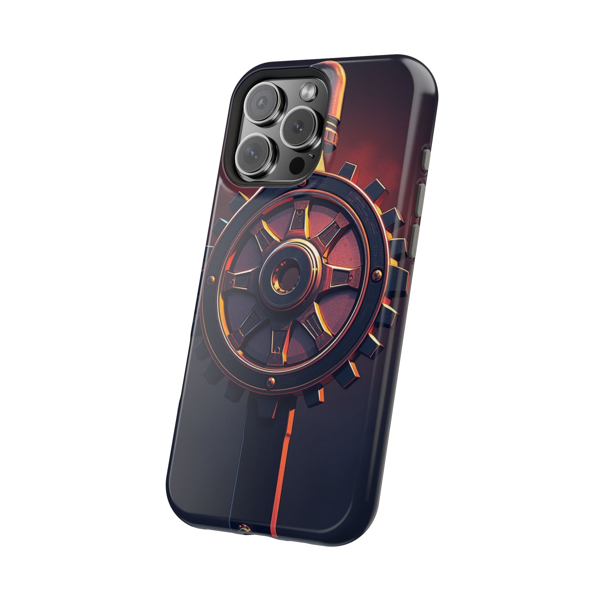 iPhone Rotary Electric Art Phone Bold Modern Everyday Snap Case · iPhone Case