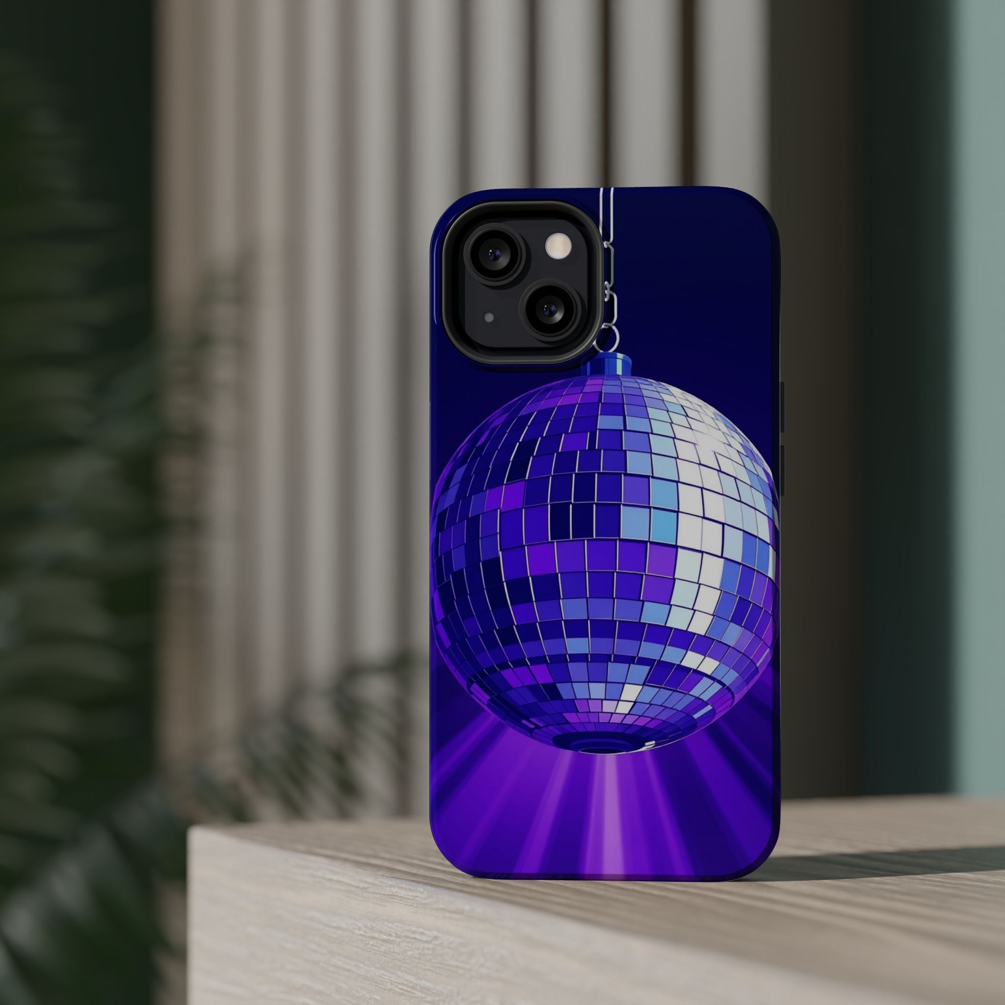 iPhone Disco Swirl Ball Pop Art Bold Slim Everyday Designer Case · iPhone Case
