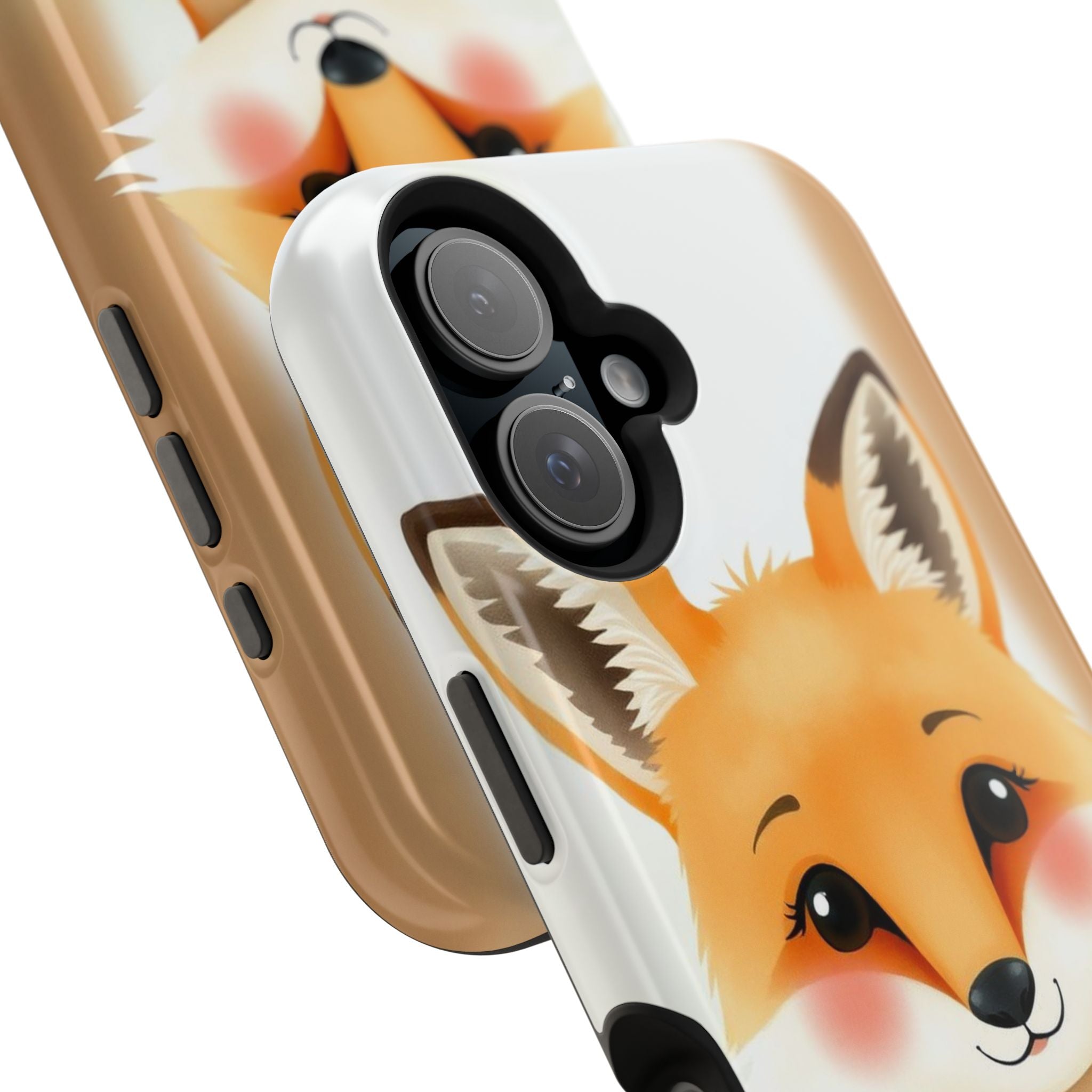iPhone Watercolor Fox Portrait Kids Fun iPhone Phone Case Gift Slim · iPhone Cas