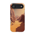 iPhone Burnt Orange And Sand Valley Floor Slim iPhone 20 Everyday · iPhone Case