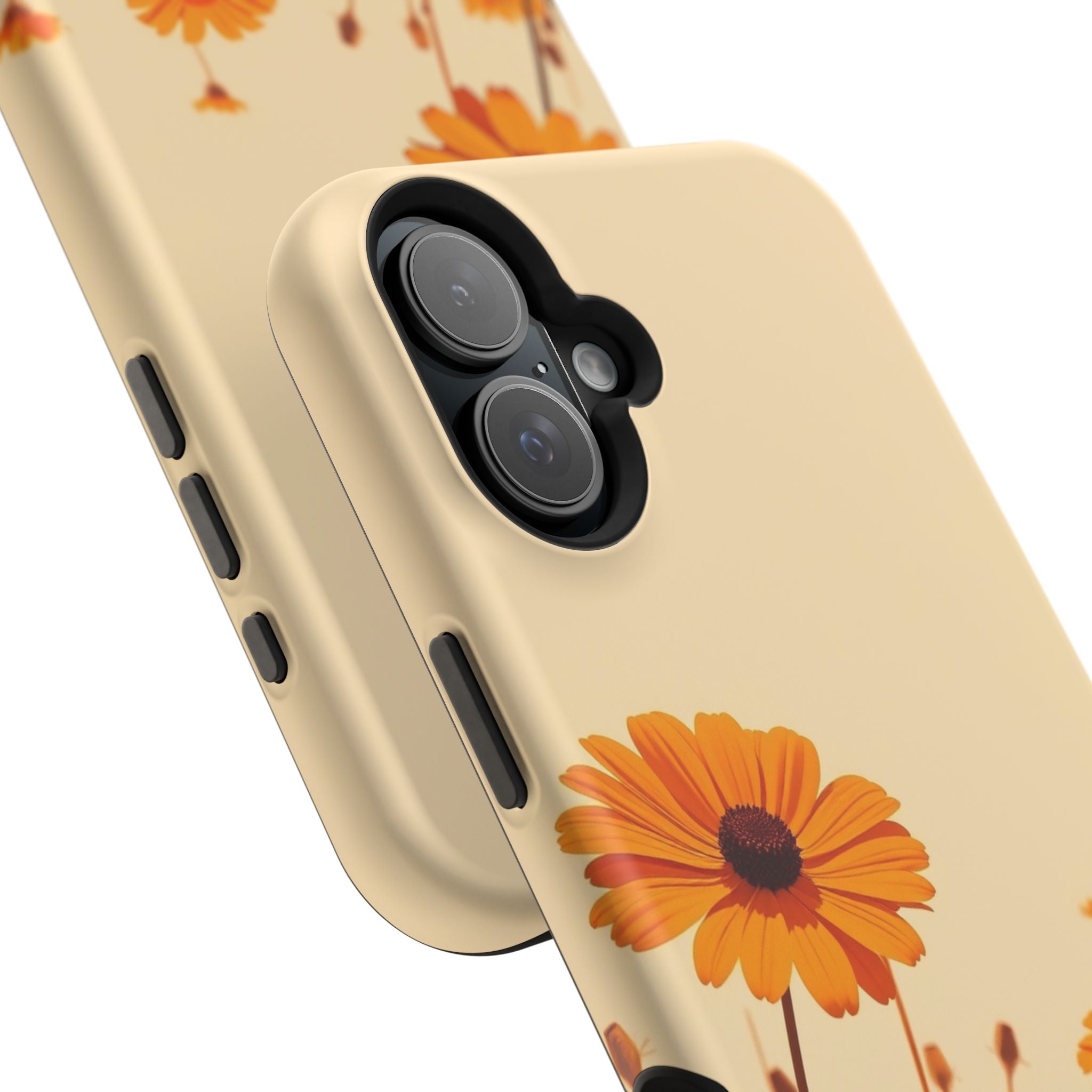 iPhone Wildflower Field Minimalist Line Art Slim Everyday Designer Case · iPhone