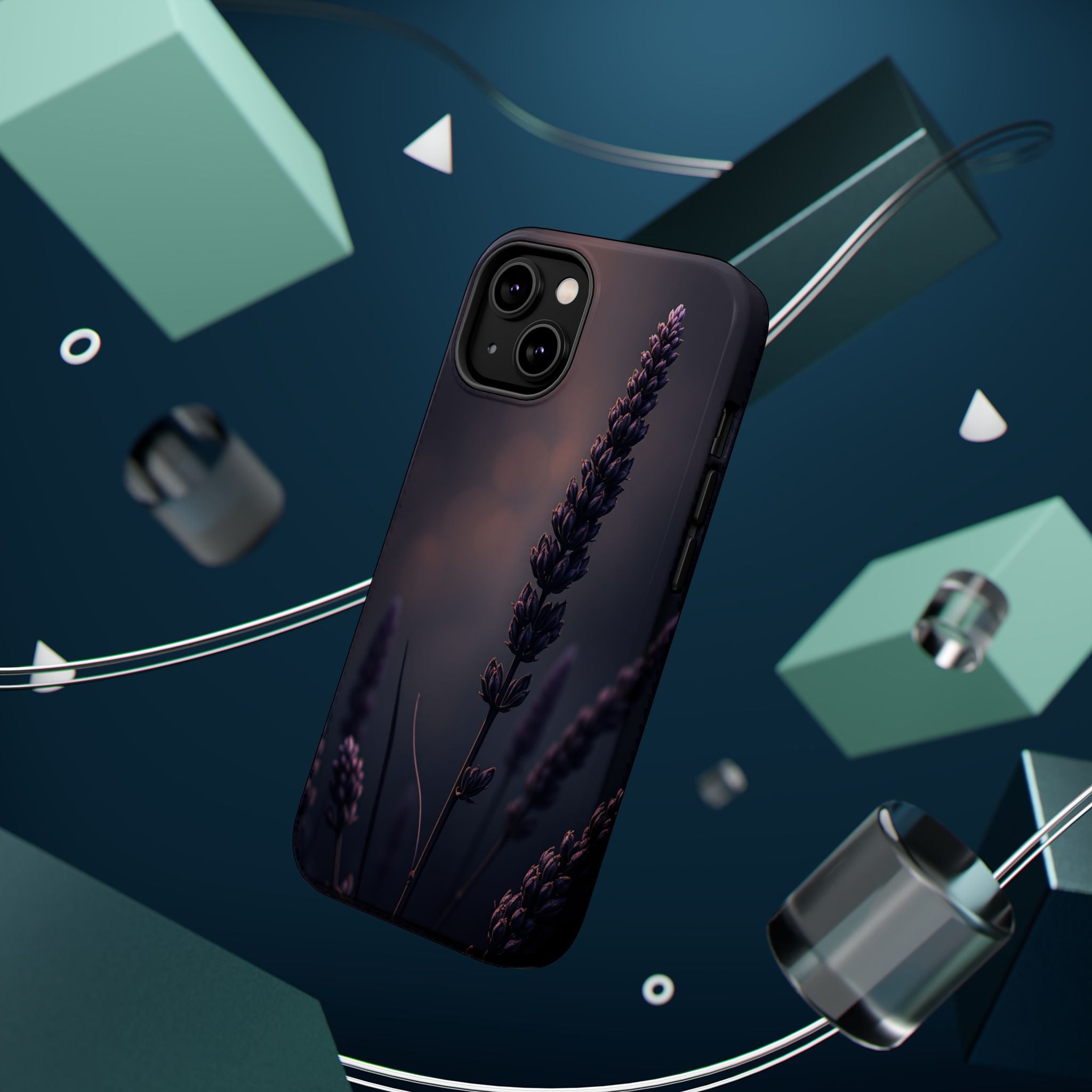 iPhone Lavender Haze Electric Art Clean Minimal Snap Case · iPhone Case