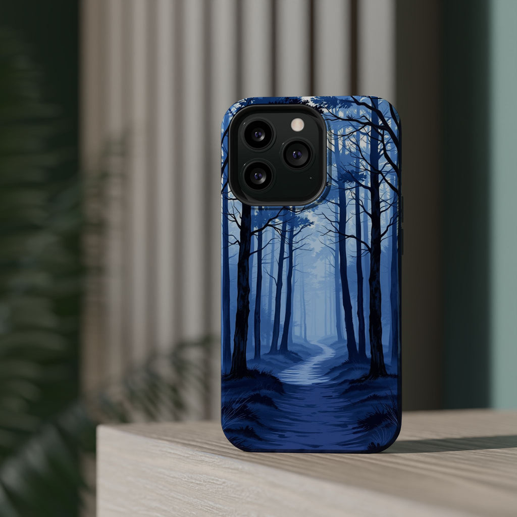iPhone Misty Forest Path Hand-Drawn Sketch Slim iPhone Everyday · iPhone Case