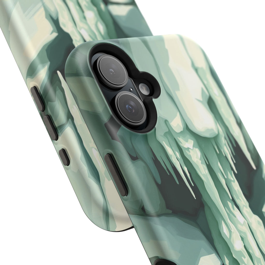 iPhone Earthy Icicle Formation Design Slim Everyday Designer Case · iPhone Case