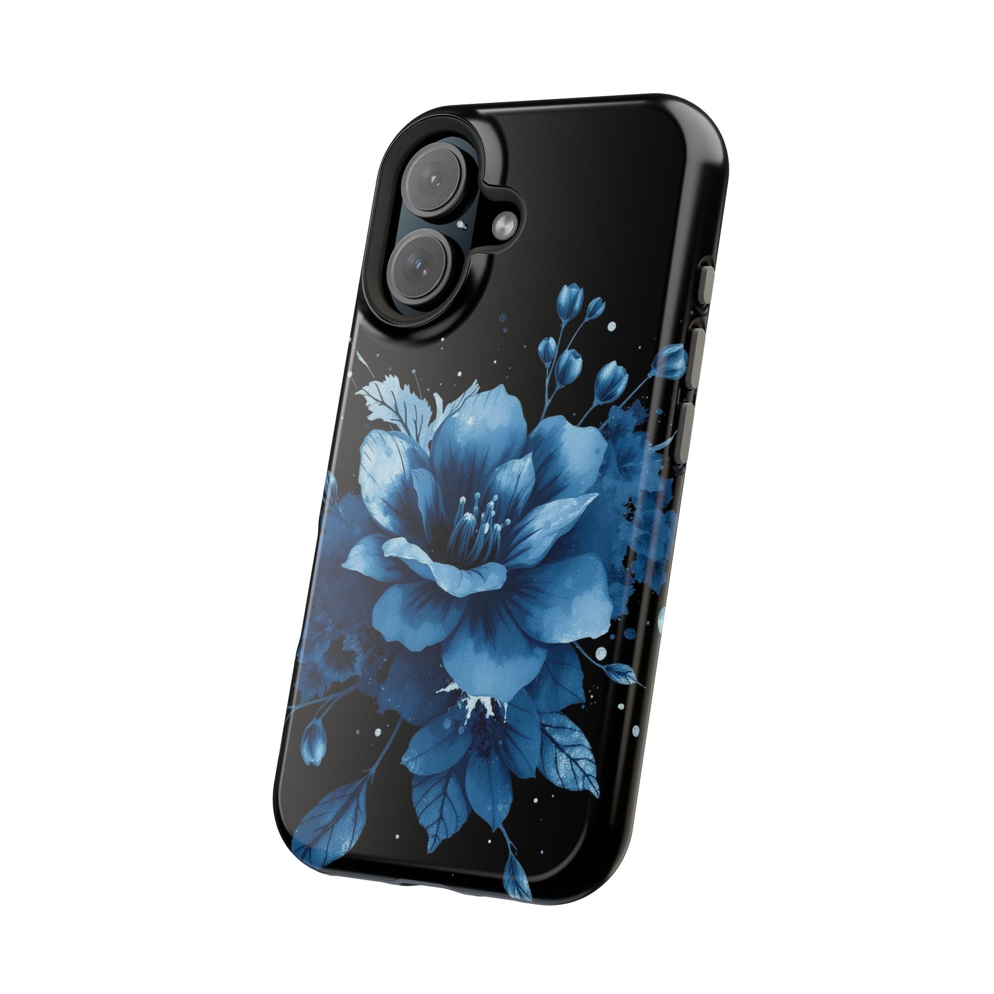 iPhone Serene Floral Watercolor Splash Design Slim Everyday Designer · iPhone Ca