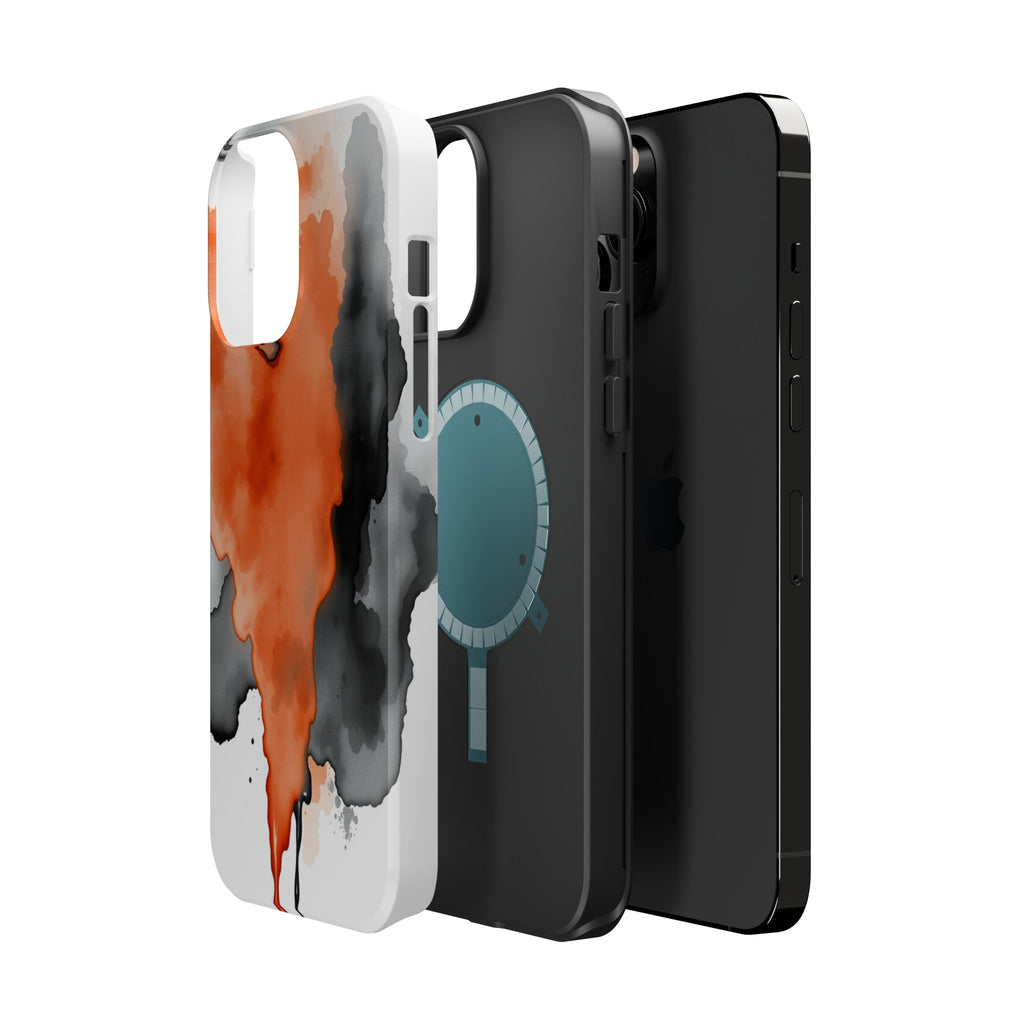 iPhone Ink Bleed Vibrant Watercolor Slim Everyday Designer Case · iPhone Case