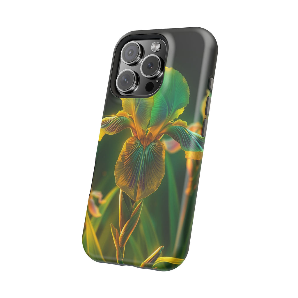 iPhone Iris Garden Bold Art Slim Everyday Designer Case · iPhone Case Quiet Mood