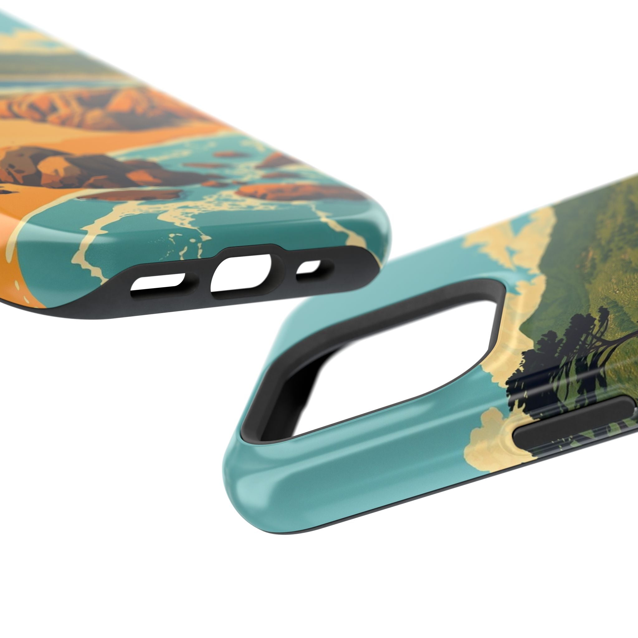 iPhone Pebble Beach Vintage Retro Poster Slim Everyday iPhone Designer · iPhone