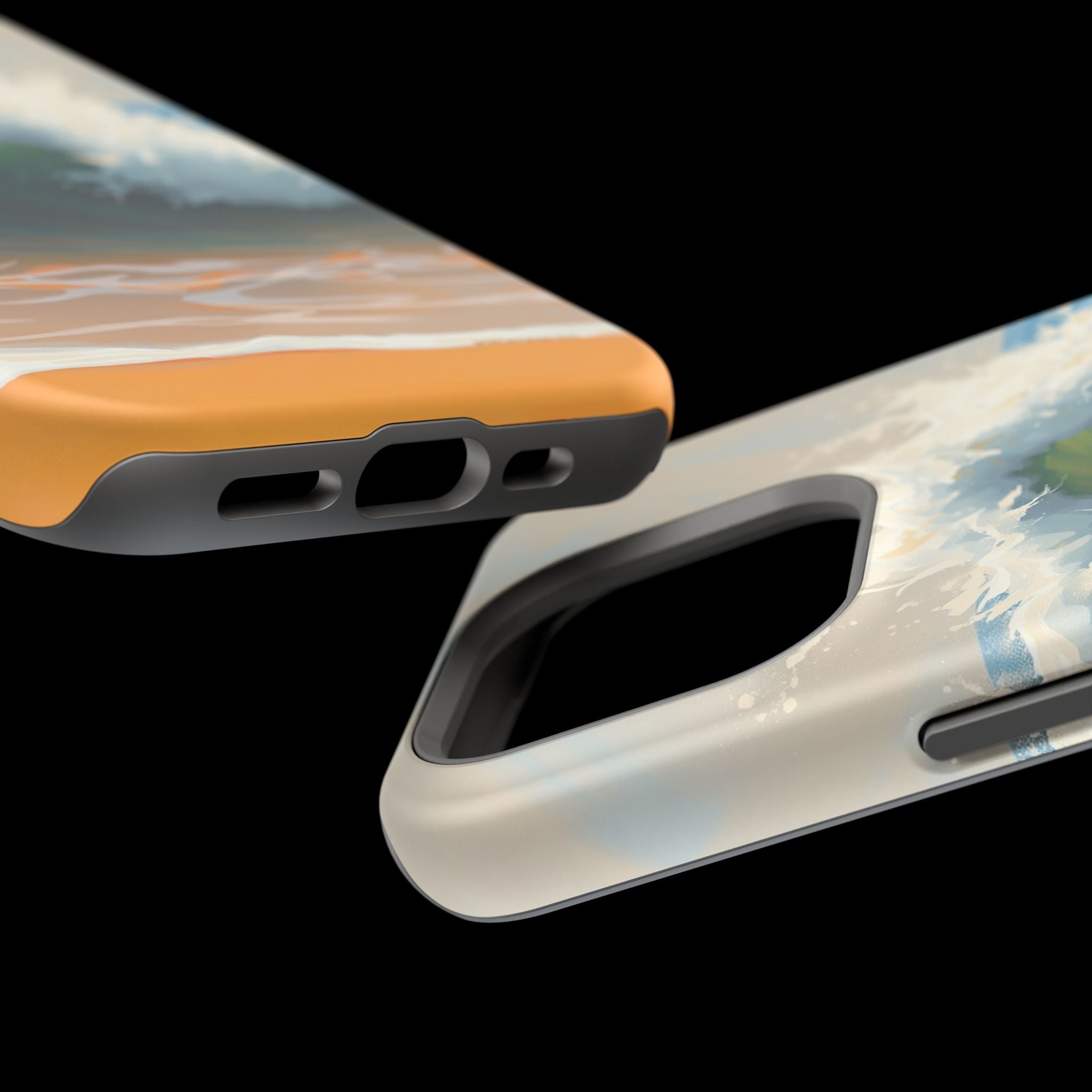 iPhone Radiant Ocean Wave Crash Design Slim Everyday Designer Case · iPhone Case