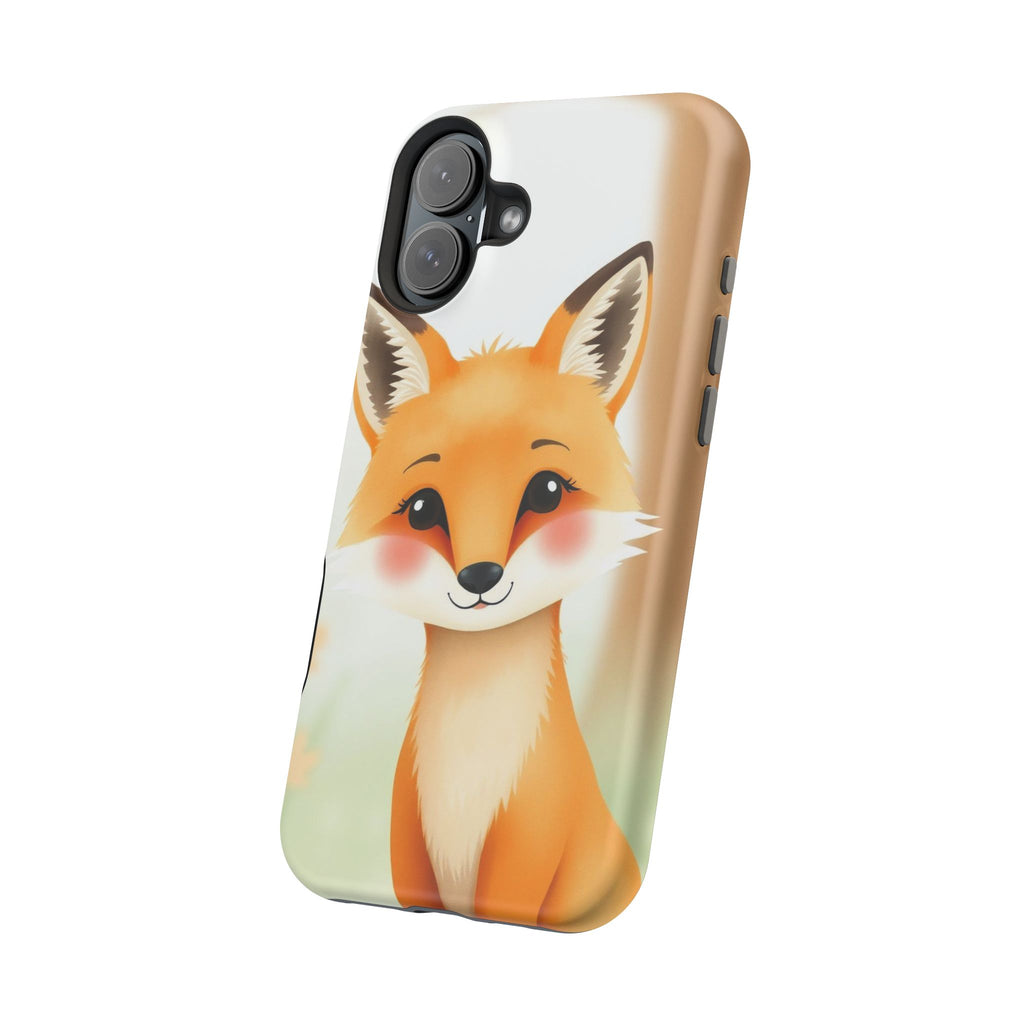 iPhone Watercolor Fox Portrait Kids Fun iPhone Phone Case Gift Slim · iPhone Cas