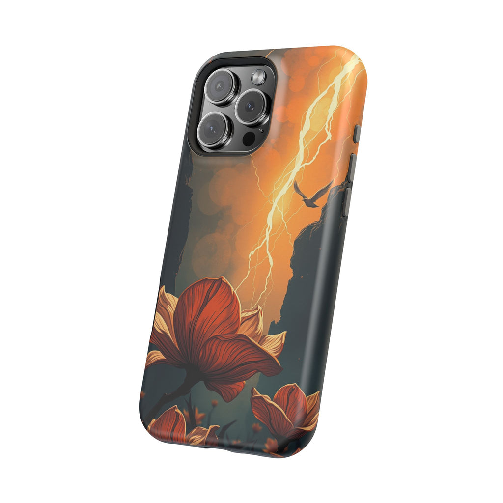 iPhone Vibrant Petal Storm Design Bold Modern Everyday Snap Case · iPhone Case
