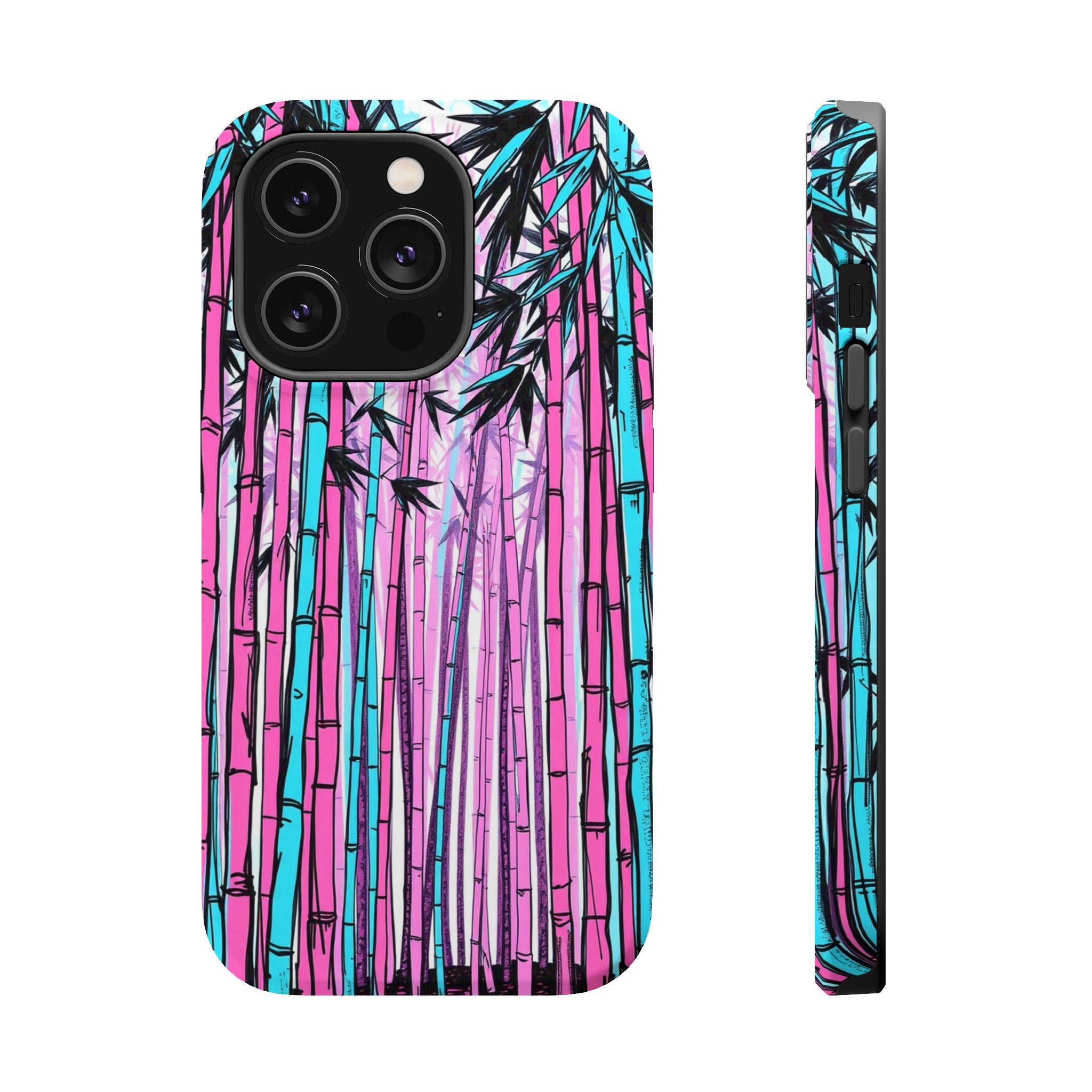 iPhone Bamboo Grove Hand-Drawn Sketch Slim Everyday Designer Case · iPhone Case