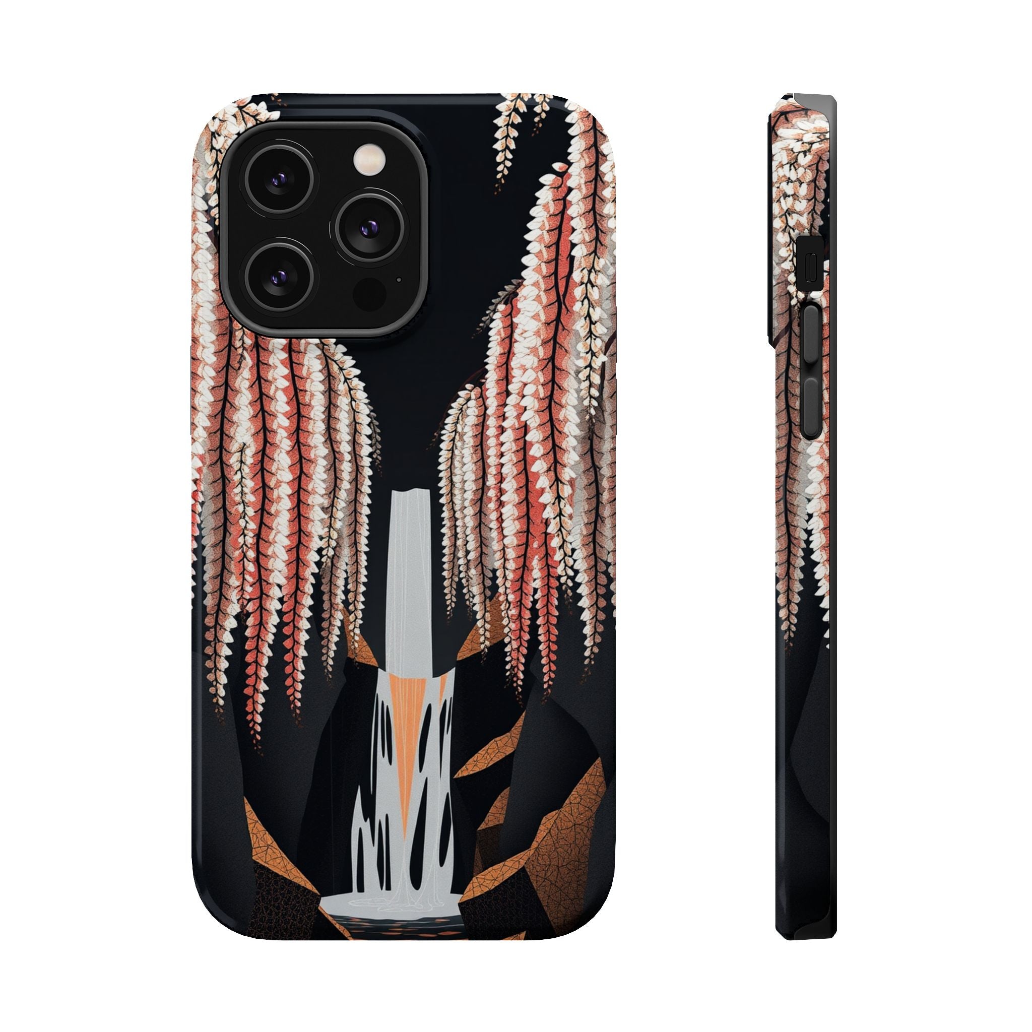 iPhone Earthy Wisteria Cascade Design Slim Everyday iPhone 10 Designer · iPhone