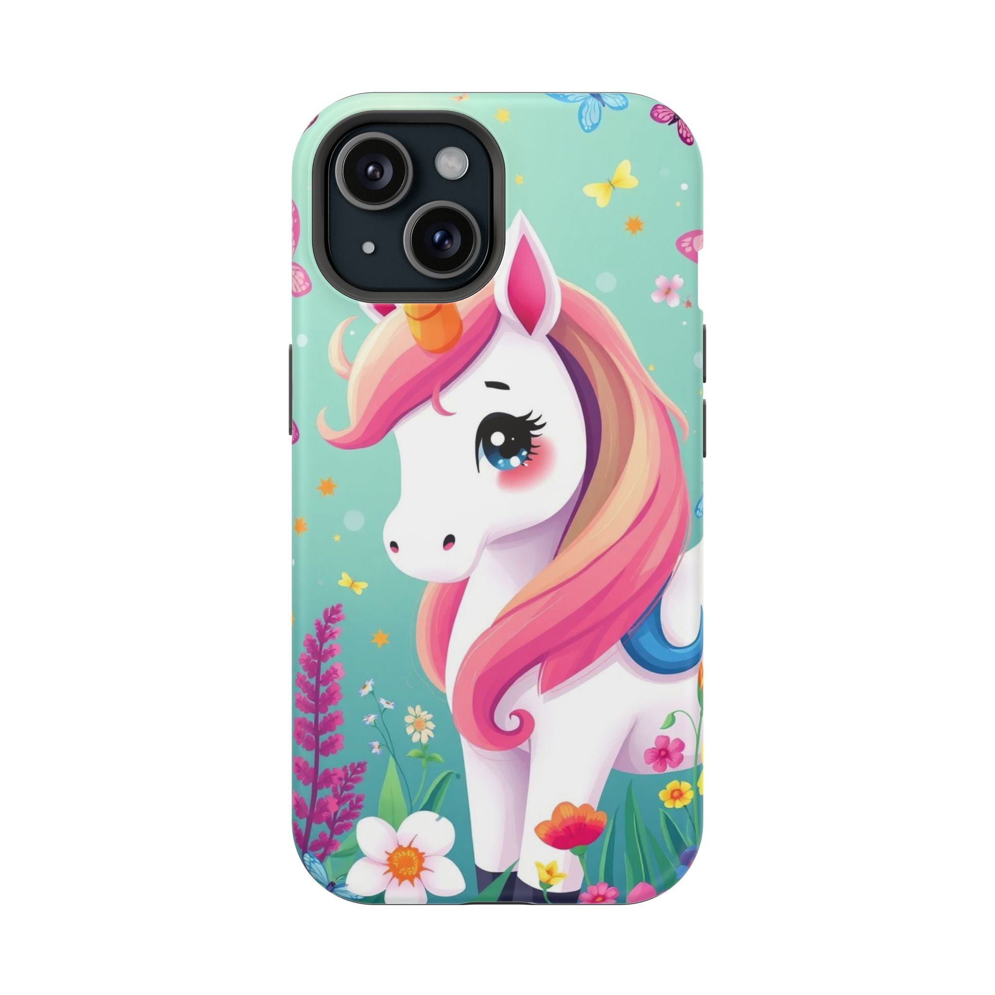 iPhone Dragonfly Unicorn Kids Fun iPhone Phone Case Gift Clean Minimal · iPhone