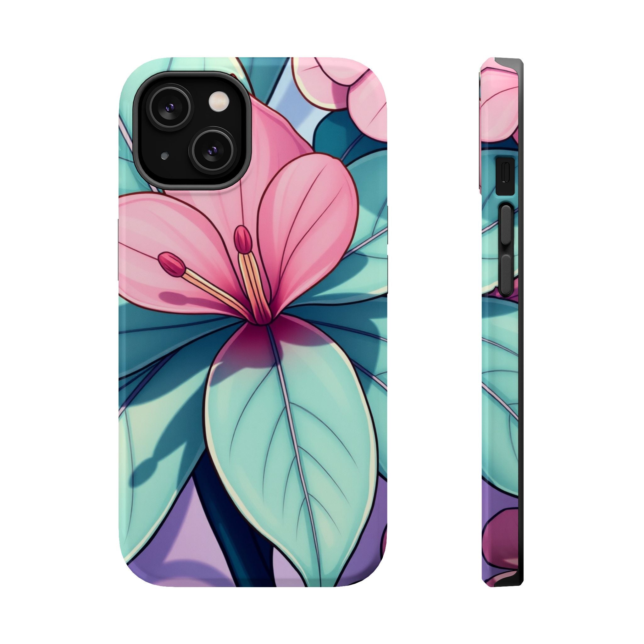 iPhone Earthy Tropical Bloom Design 11 Slim Everyday Designer Case · iPhone Case