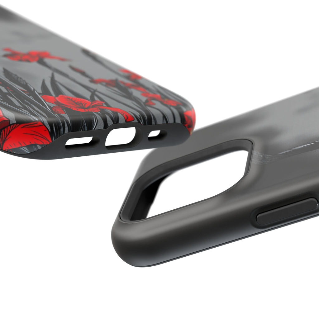 iPhone Iris Garden Cinematic Art Soft Finish Everyday Cas Slim Snap Case · iPhon