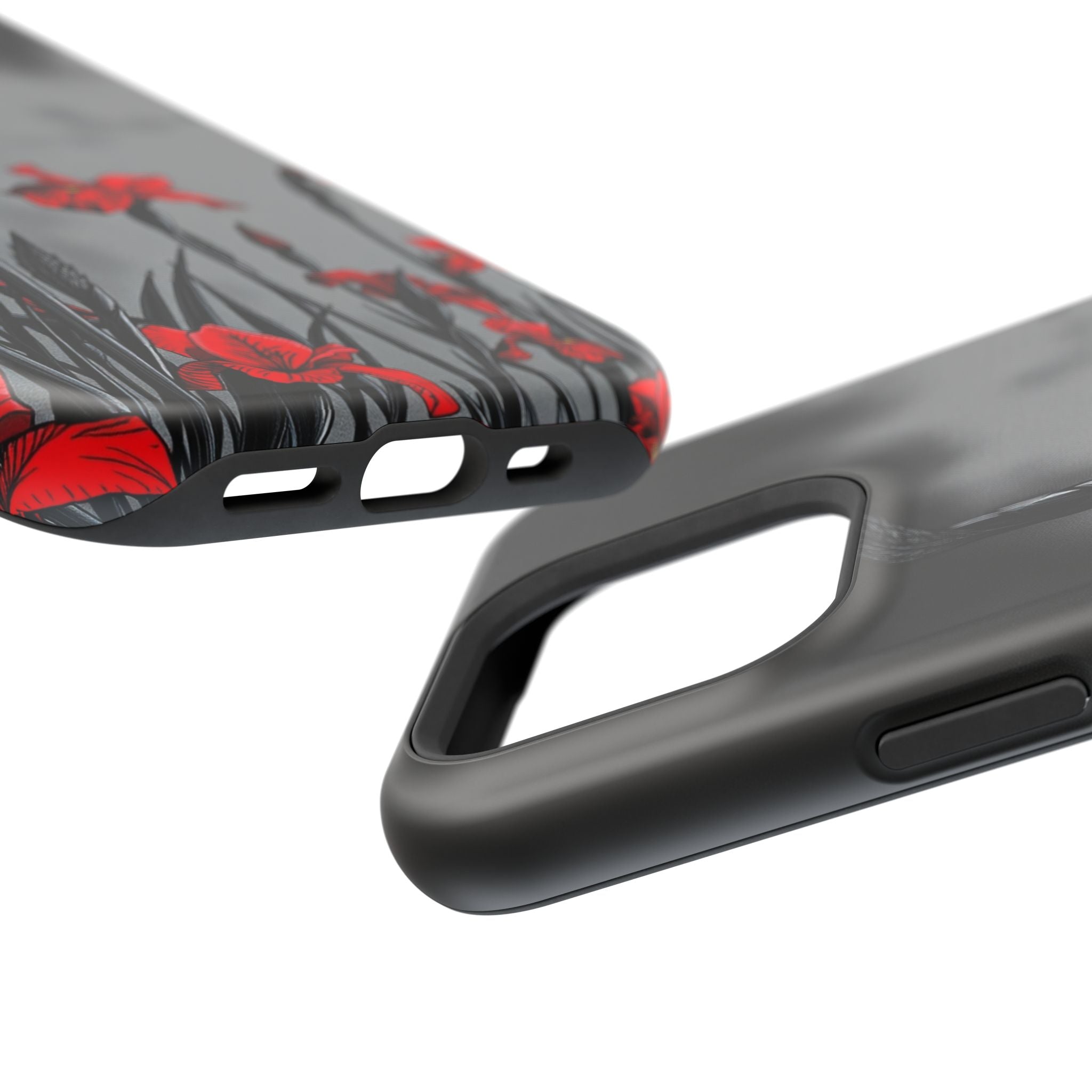 iPhone Iris Garden Cinematic Art Soft Finish Everyday Cas Slim Snap Case · iPhon