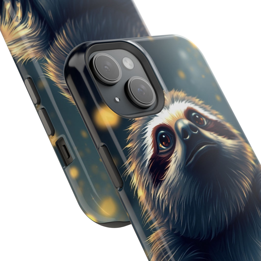 iPhone Vibrant Cozy Sloth Mode Design Slim Everyday Designer Case · iPhone Case