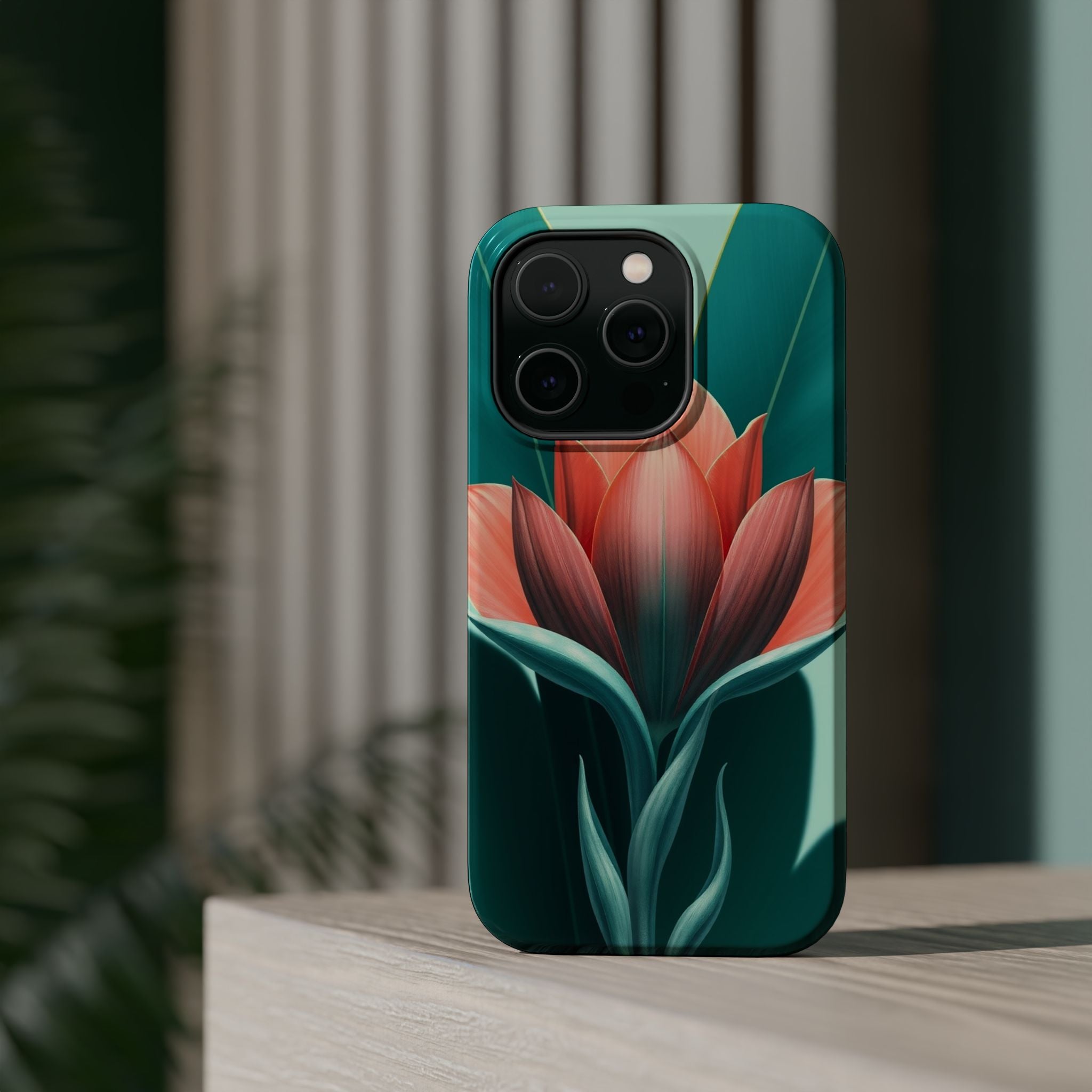 iPhone Dreamy Botanical Illustration Design Soft iPhone 14 Finish · iPhone Case
