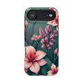 iPhone Mint And Blush Jungle Floral Slim Everyday Designer Case · iPhone Case