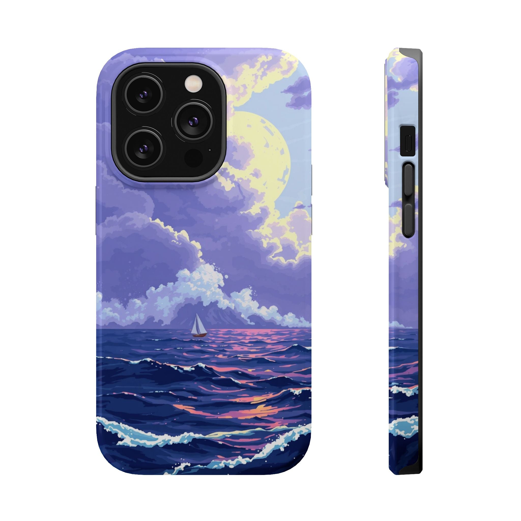 iPhone Storm at Sea Enchanted Art 13 Slim Everyday Designer Case · iPhone Case