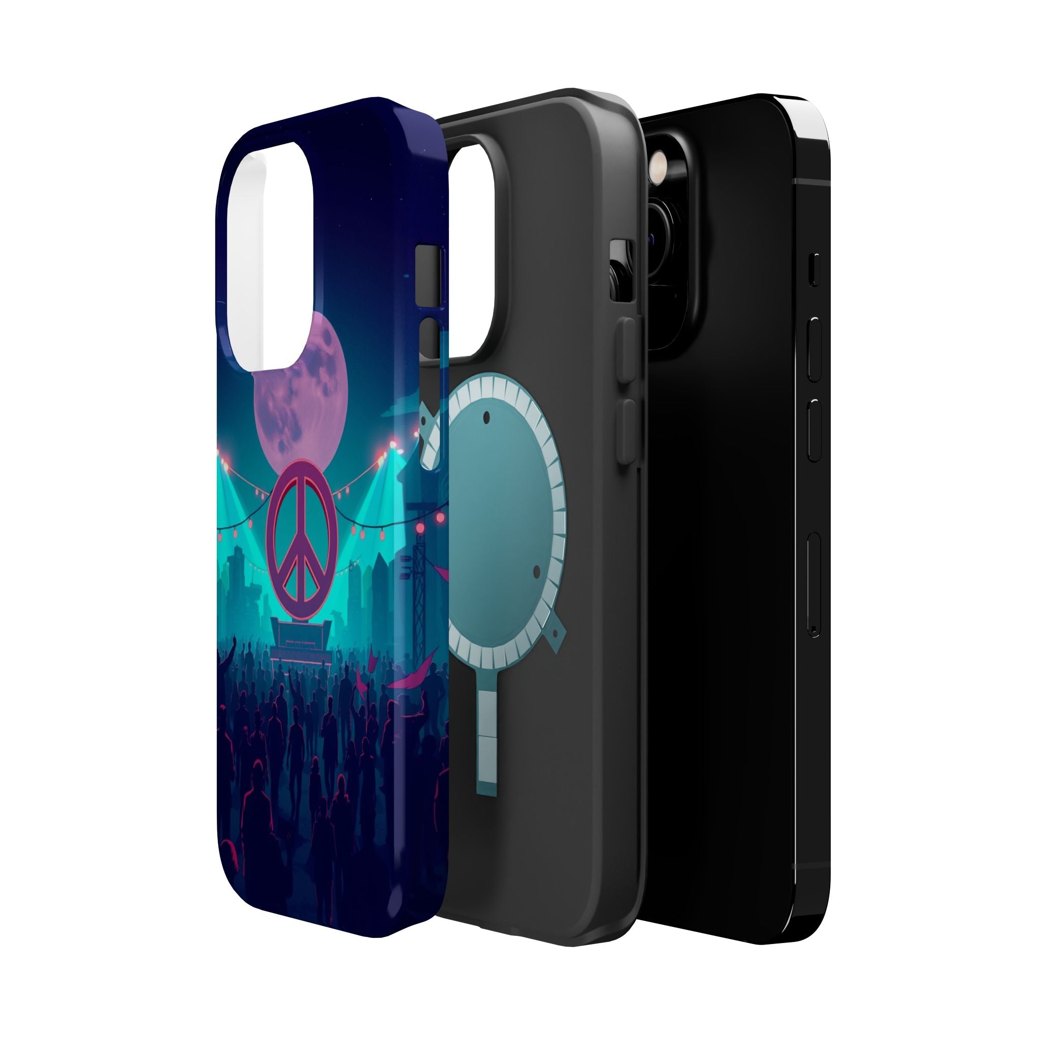 iPhone Woodstock Peace Mystic Art Bold Modern Everyday Snap Case · iPhone Case