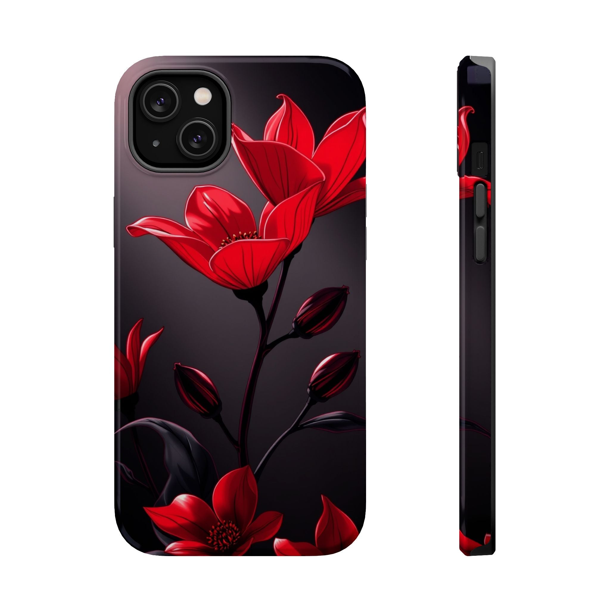 iPhone Dreamy Neon Floral Design Bold Modern Everyday Snap Case · iPhone Case