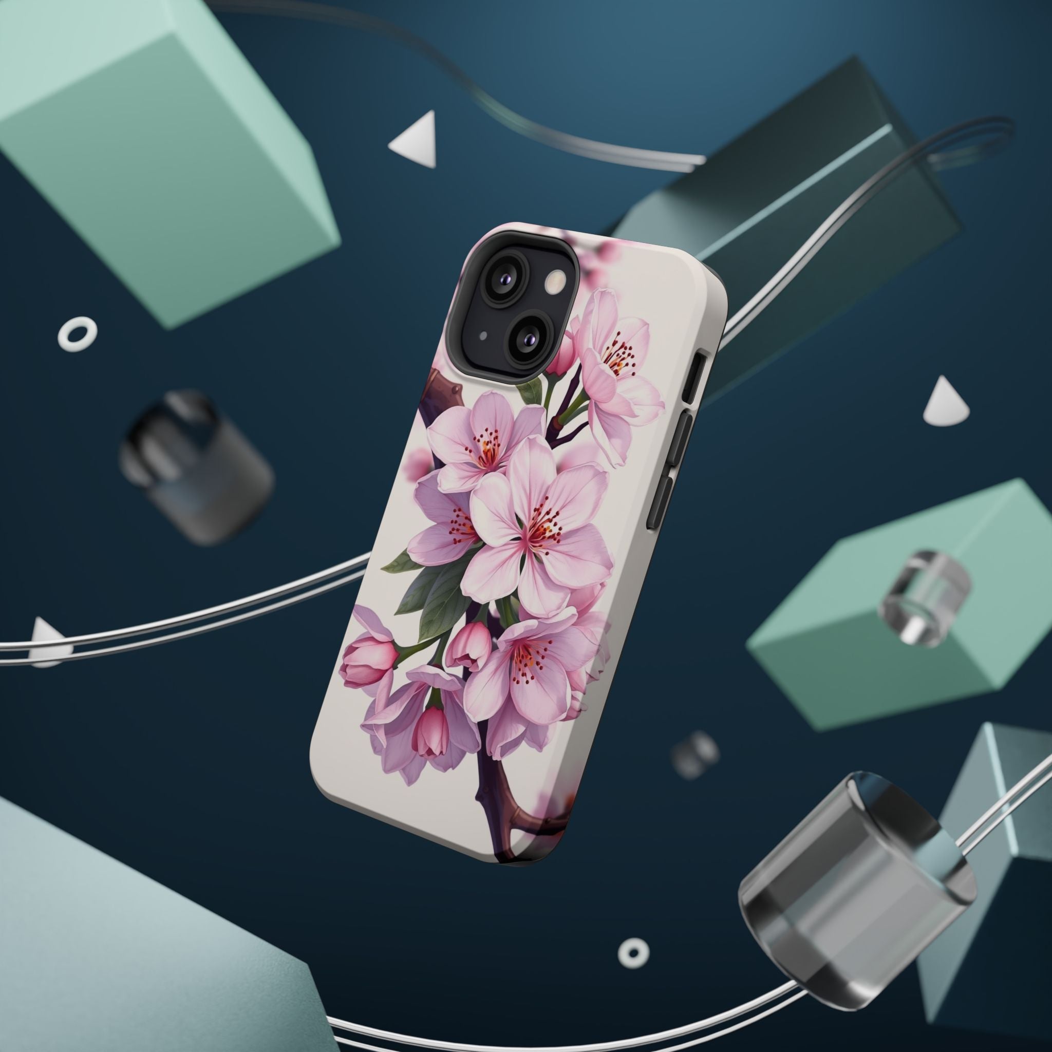 iPhone Cherry Blossom Mystic Art Bold Modern Everyday Snap Case · iPhone Case