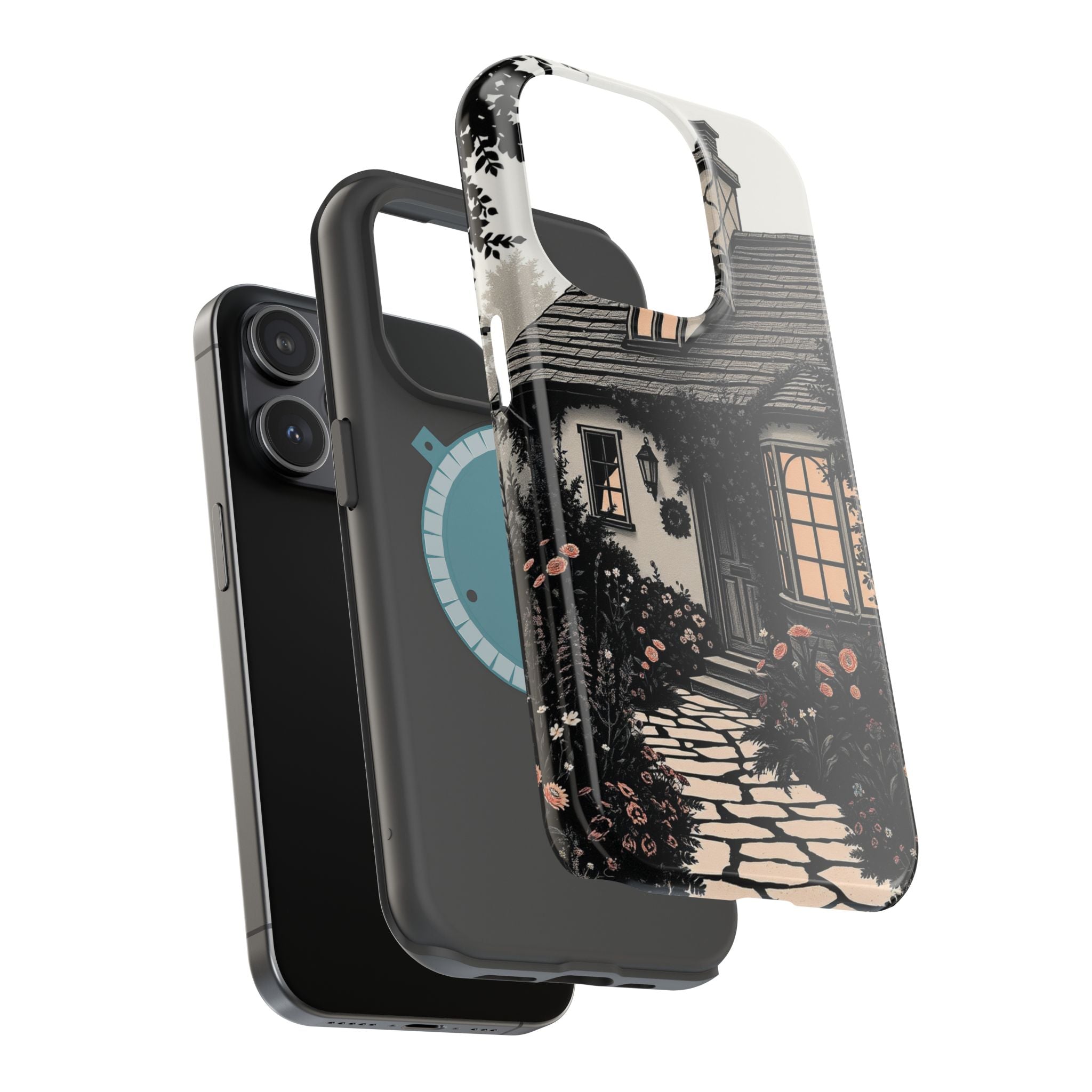 iPhone Cottage Garden Enchanted Art Slim Everyday Designer Case · iPhone Case