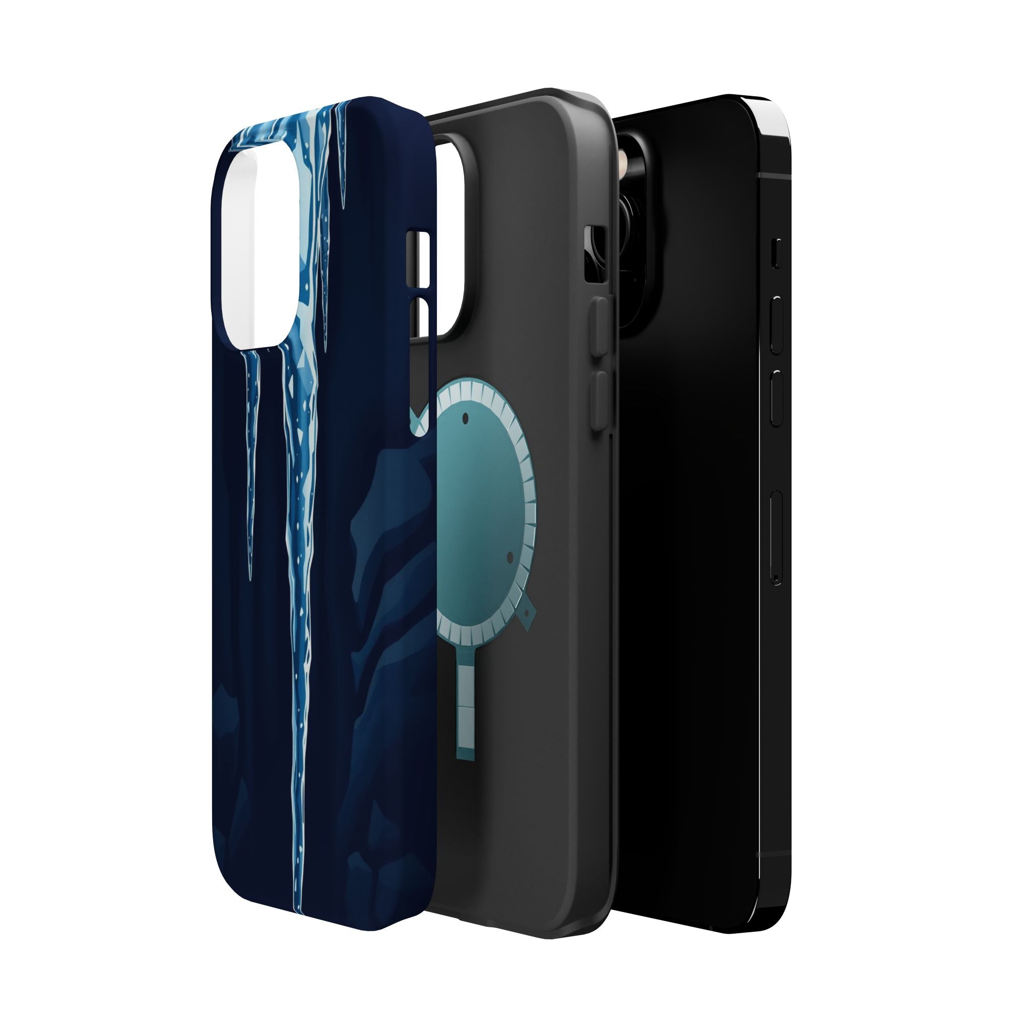 iPhone Vibrant Icicle Formation Design Slim Everyday Designer Case · iPhone Case